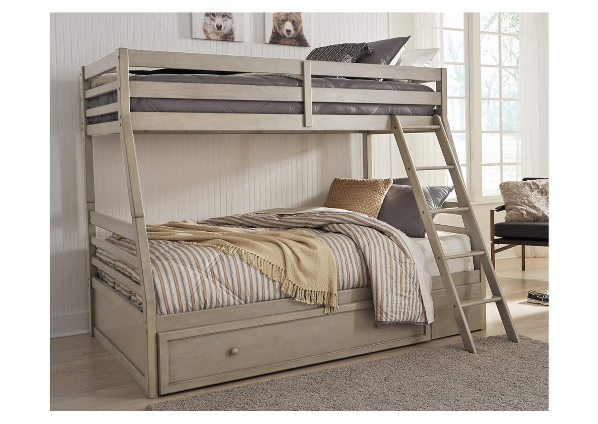 Lettner Twin Over Full Bunk Bed With 1, Bunk Beds Atlanta