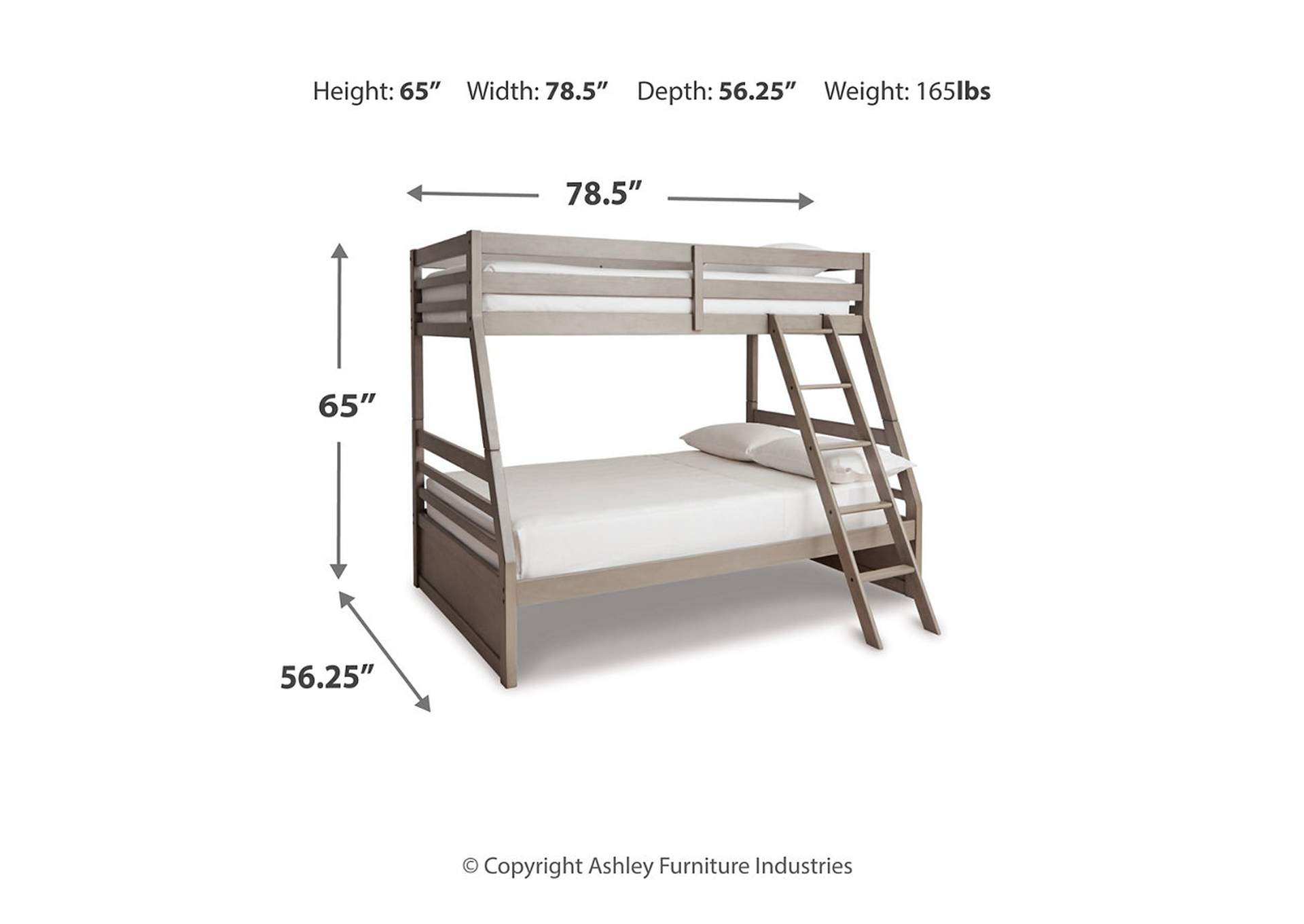 Lettner Twin Over Full Bunk Bed Rhynes And Rhodes Furniture