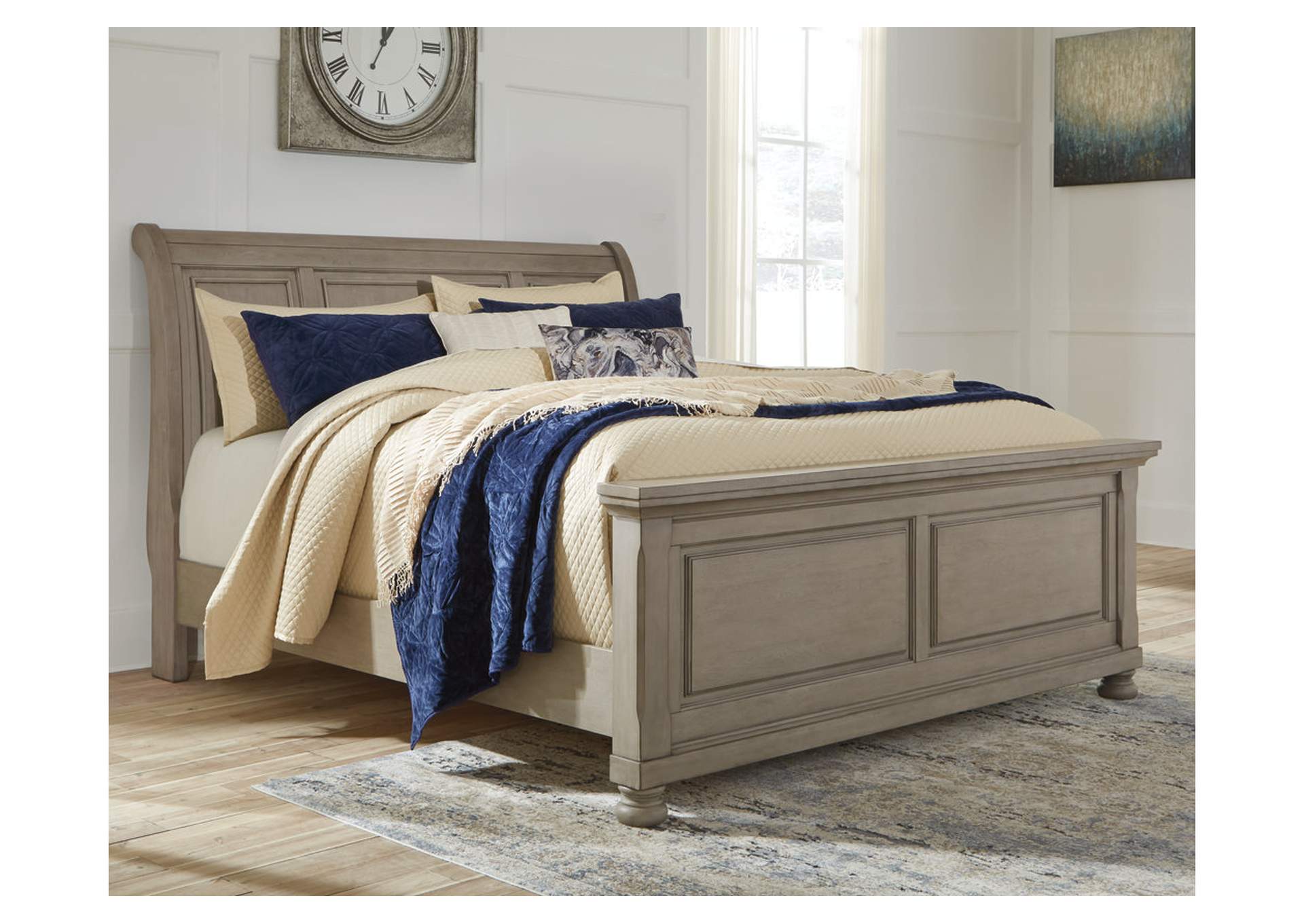 Lettner King Sleigh Bed,Signature Design By Ashley