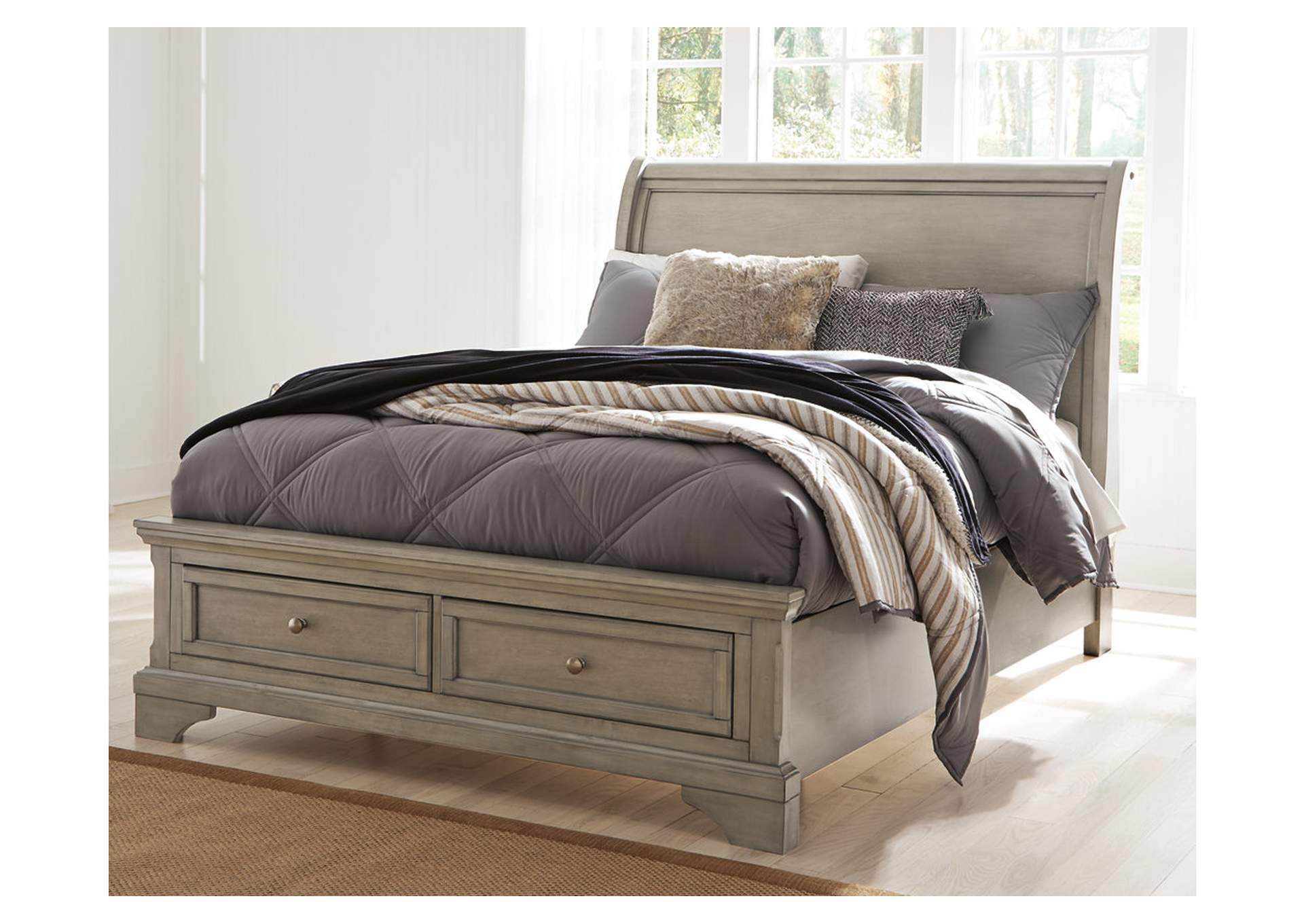 Lettner Full Sleigh Bed,Signature Design By Ashley