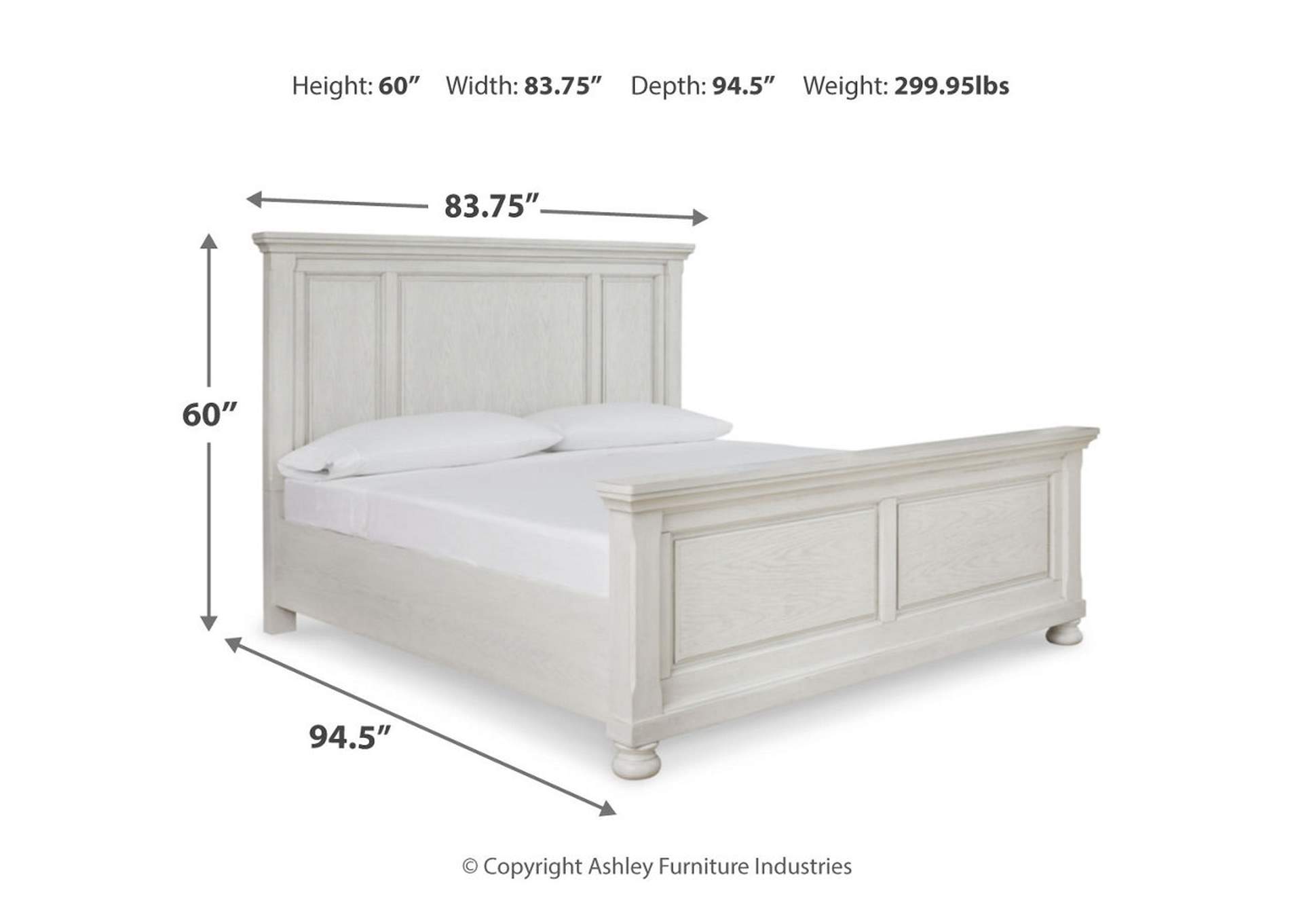 Robbinsdale California King Panel Bed,Signature Design By Ashley