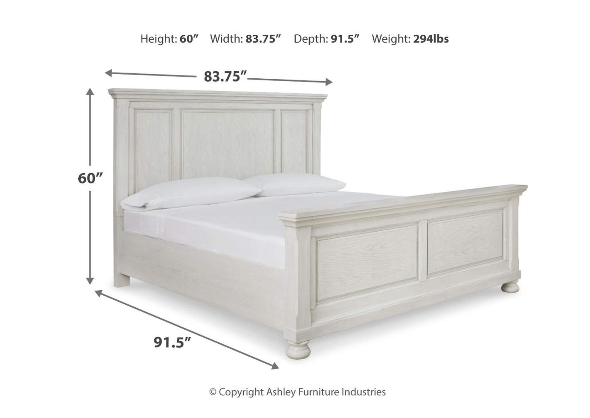 Robbinsdale King Panel Bed,Signature Design By Ashley