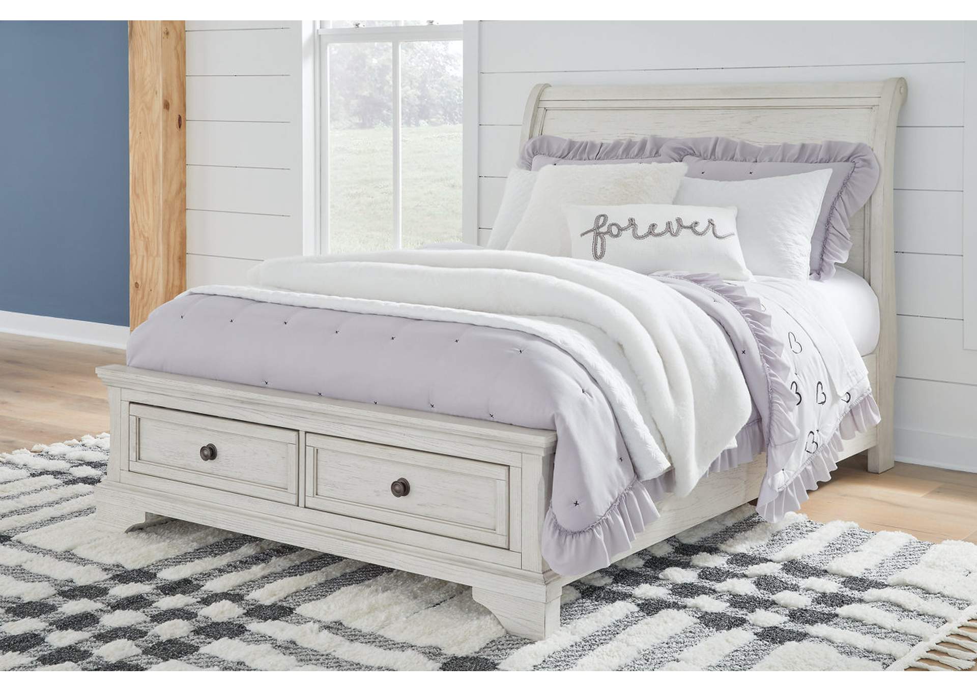 Robbinsdale Full Sleigh Storage Bed,Signature Design By Ashley