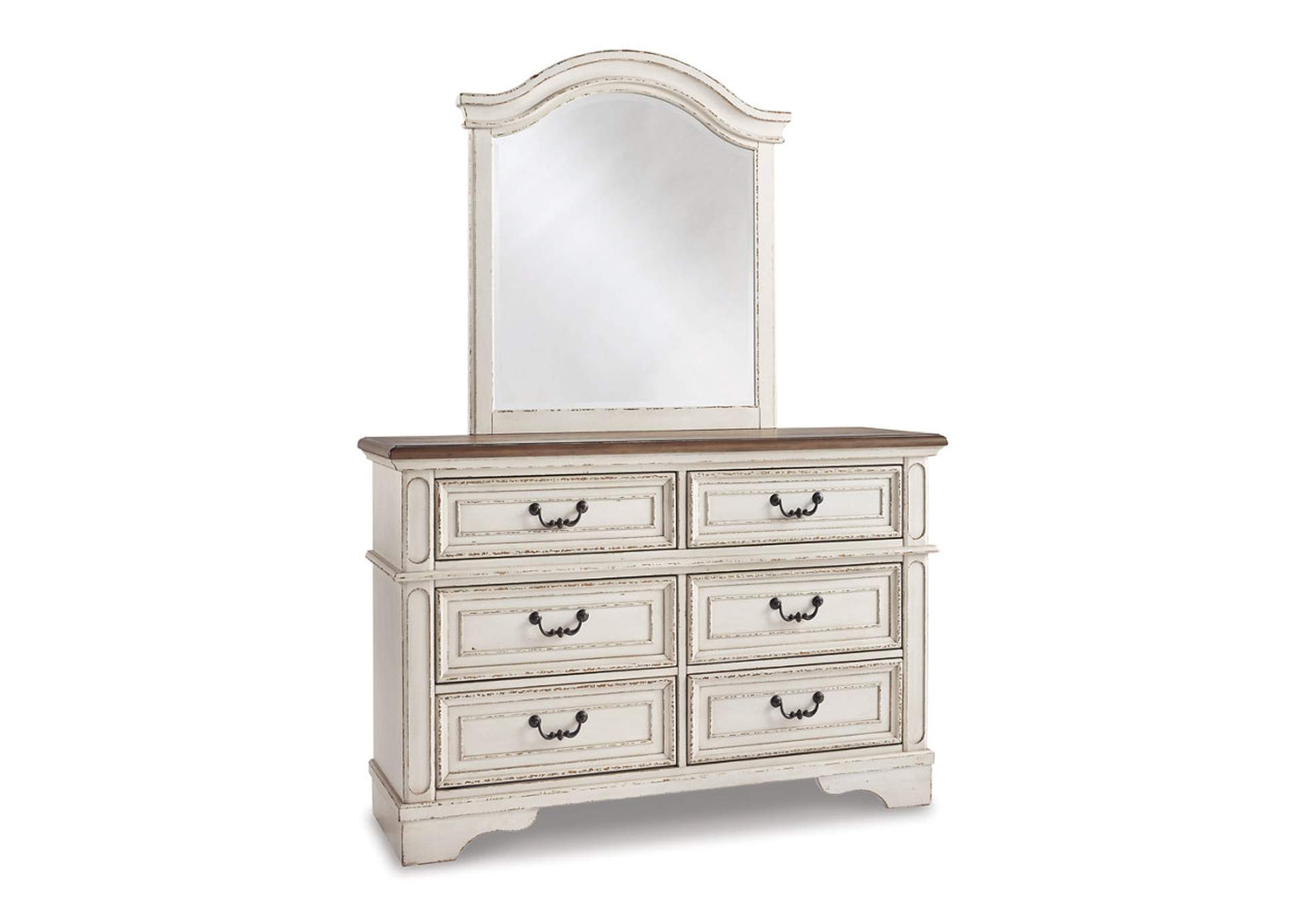 Realyn Full Panel Bed with Mirrored Dresser, Chest and Nightstand,Signature Design By Ashley