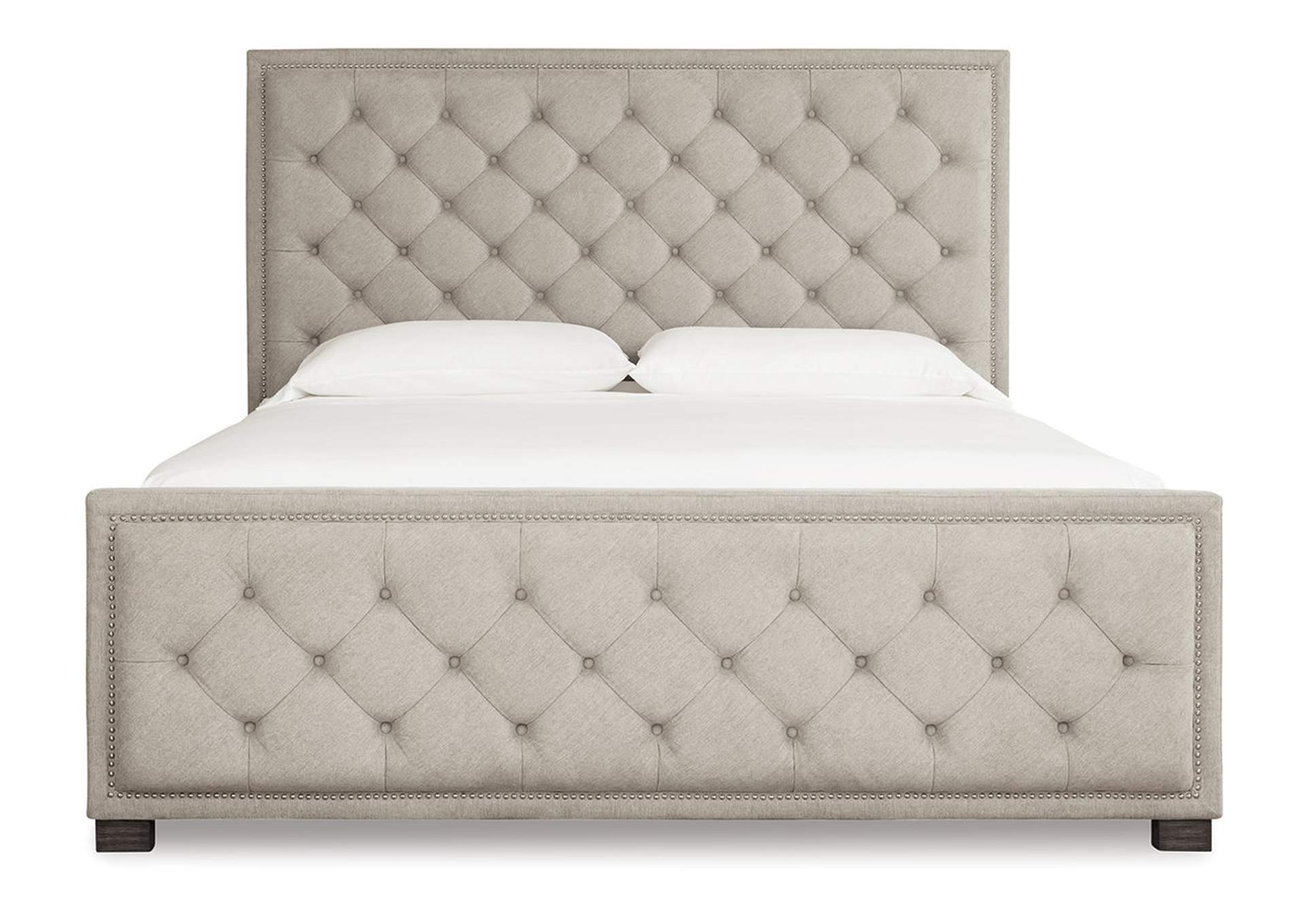 Bellvern Queen Upholstered Bed Furniture Mania