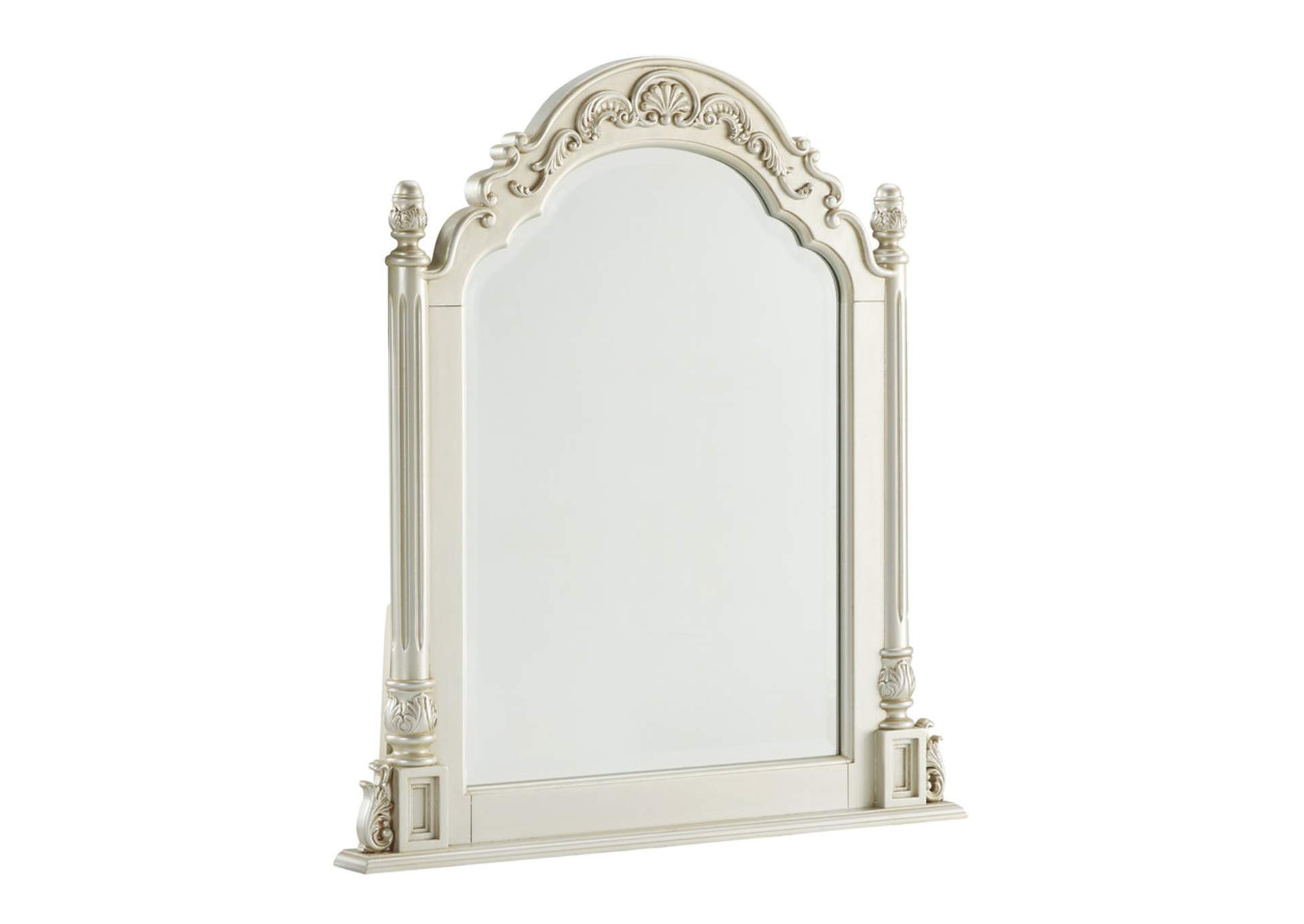 Cassimore Pearl Silver Vanity Mirror,ABF Signature Design by Ashley