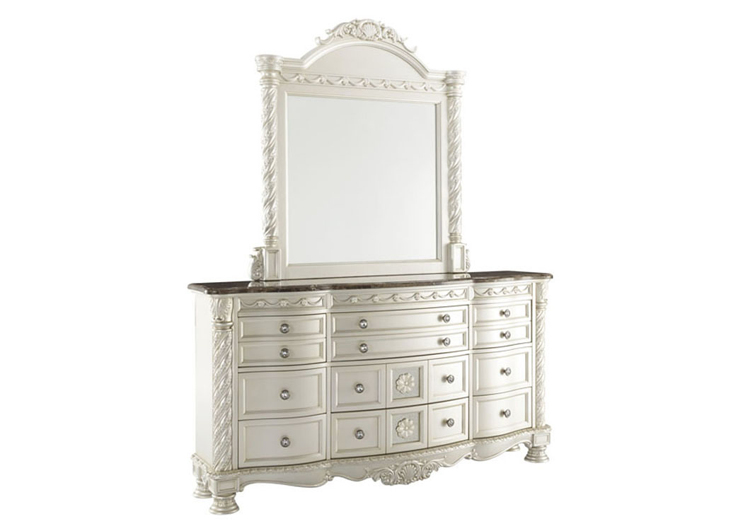 Cassimore Pearl Silver Bedroom Mirror,ABF Signature Design by Ashley
