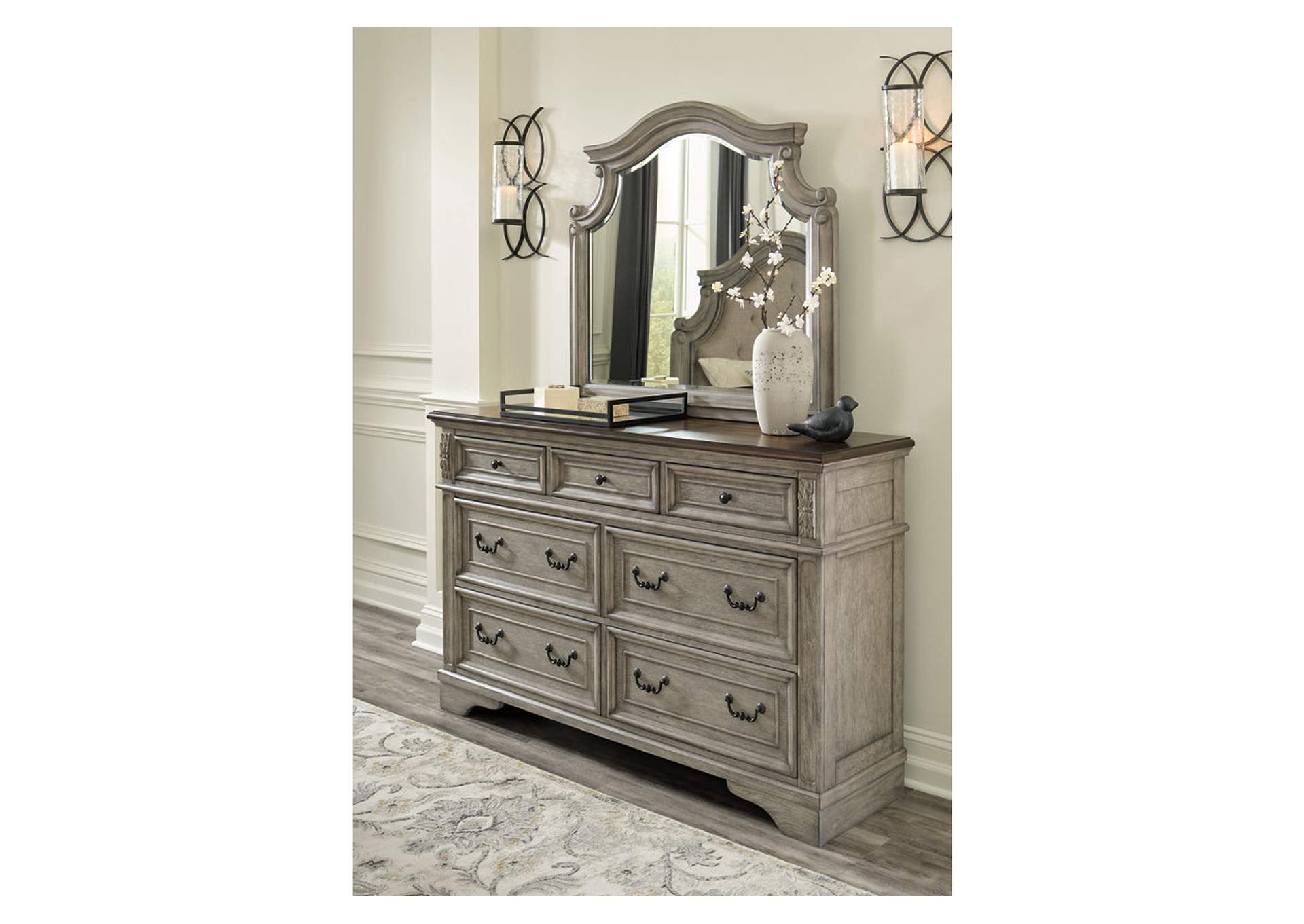 Lodenbay Dresser and Mirror,Signature Design By Ashley