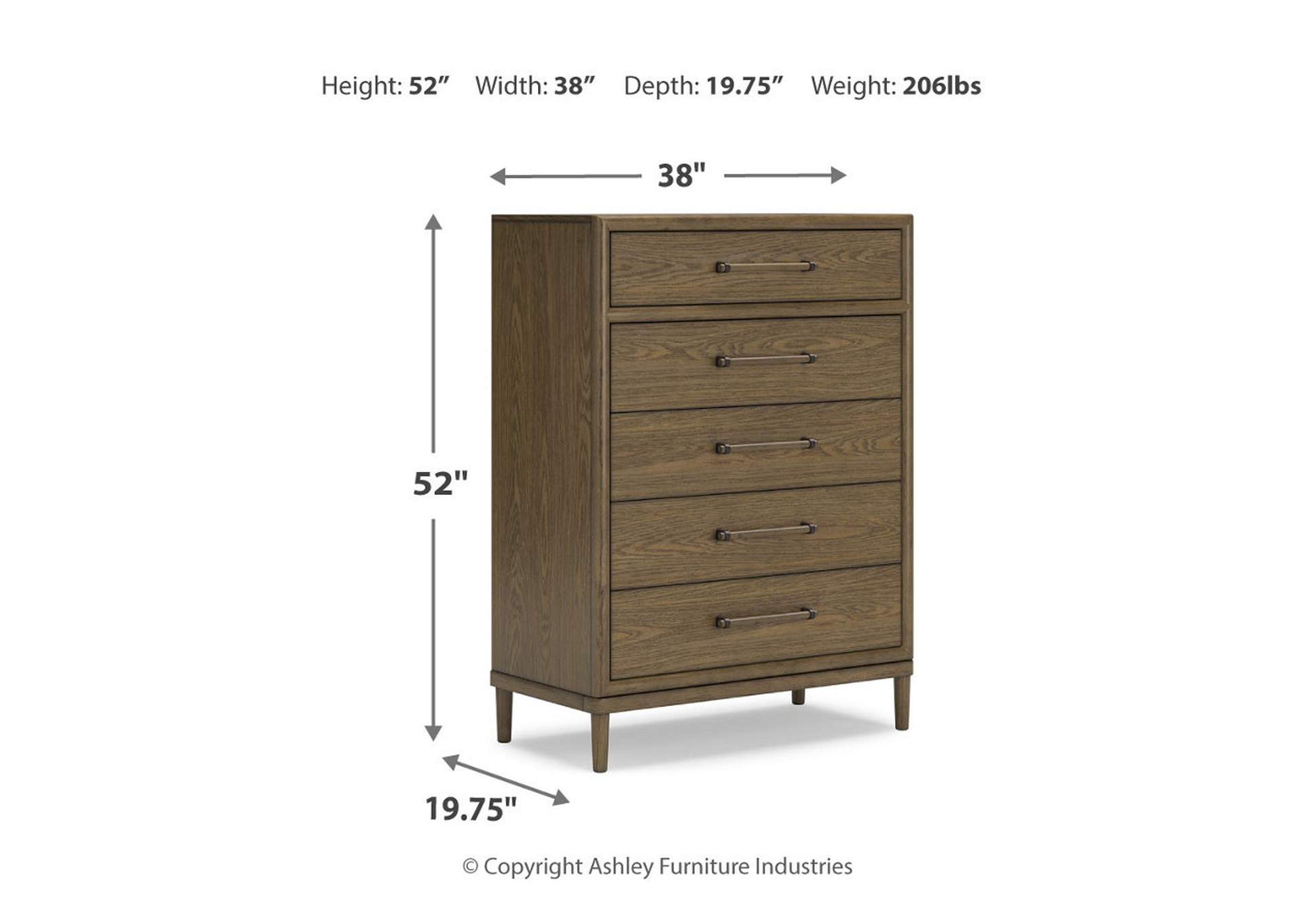 Roanhowe Chest of Drawers,Ashley
