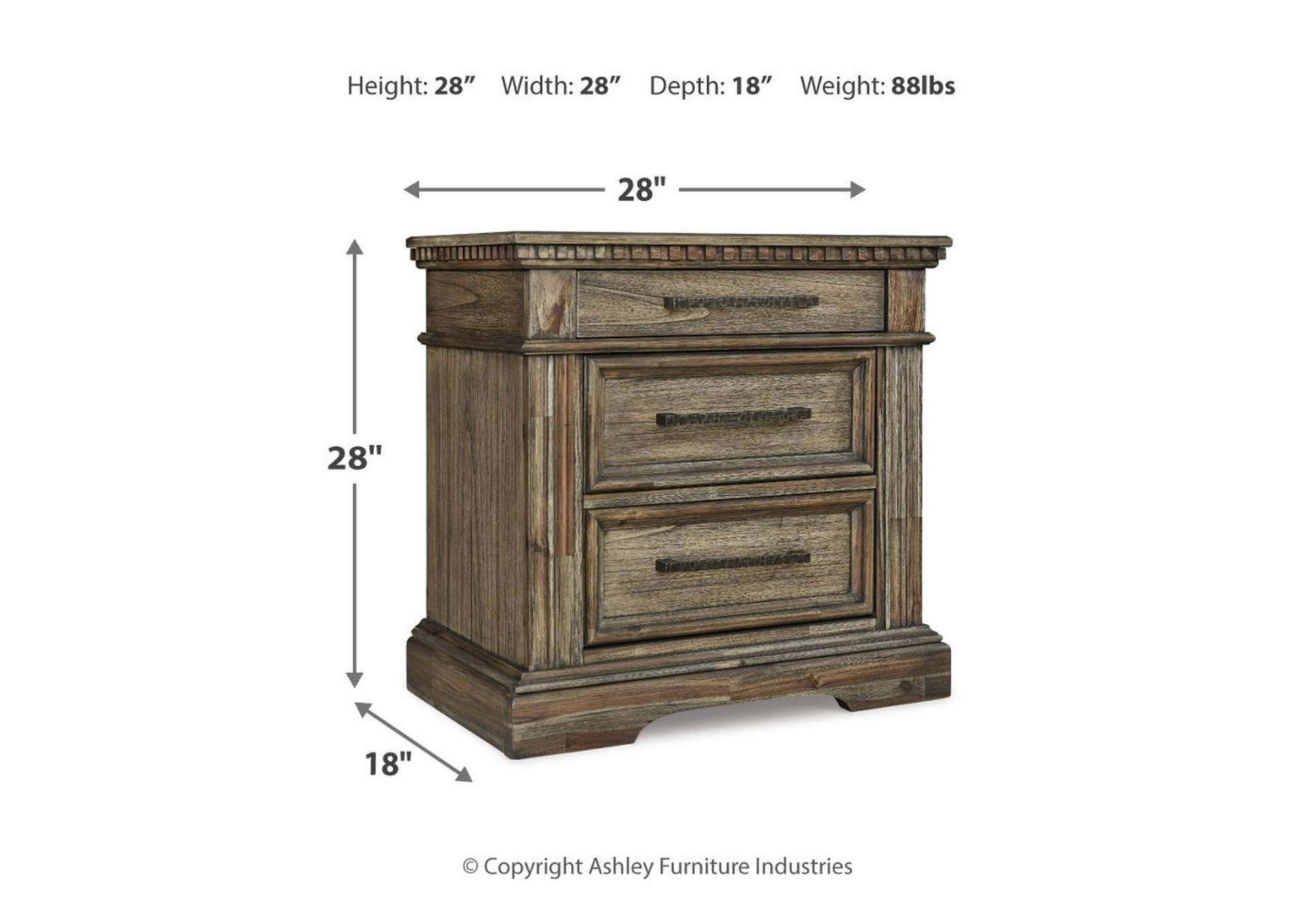 Markenburg Nightstand,Signature Design By Ashley