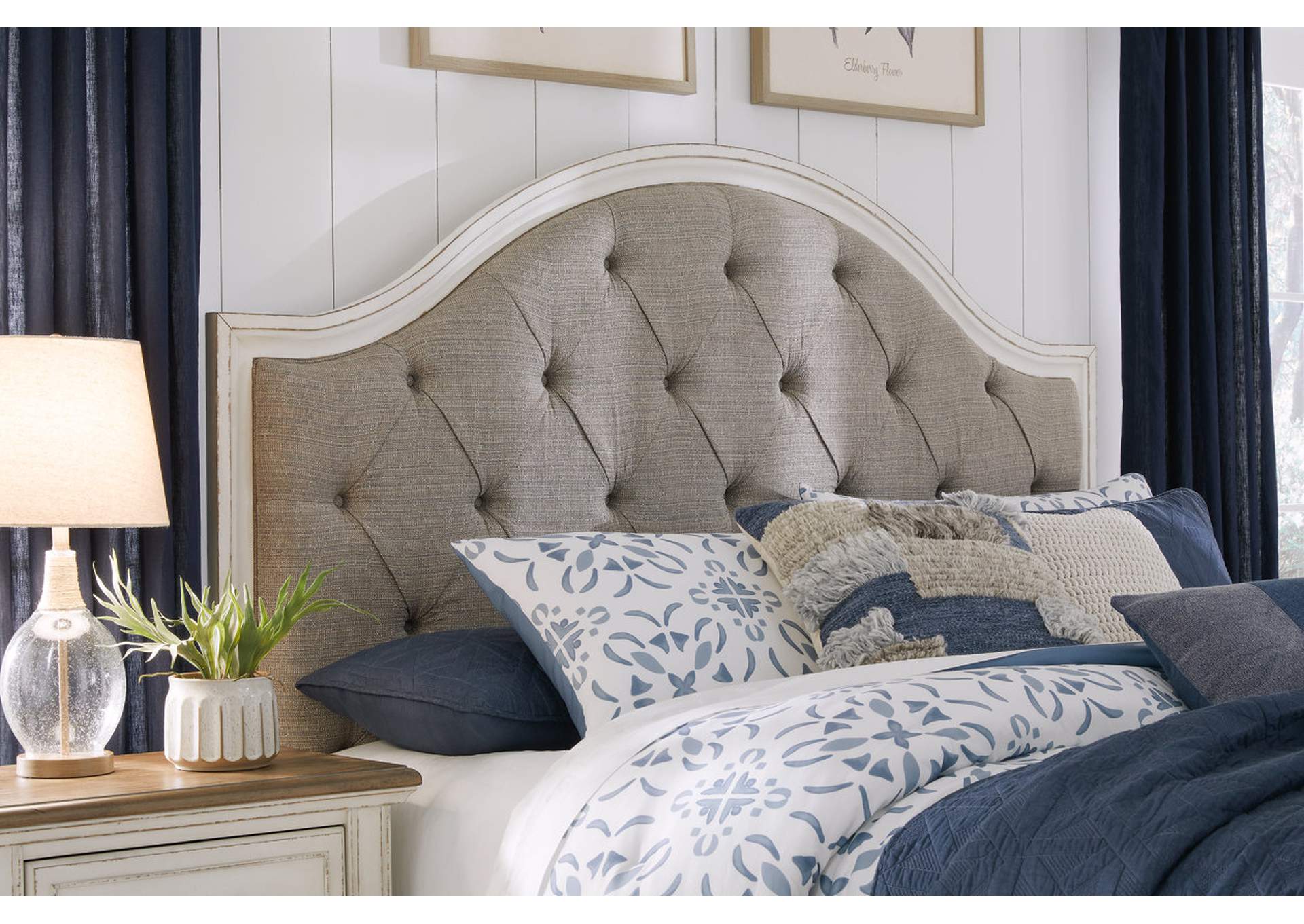 Brollyn California King Upholstered Panel Storage Bed,Signature Design By Ashley
