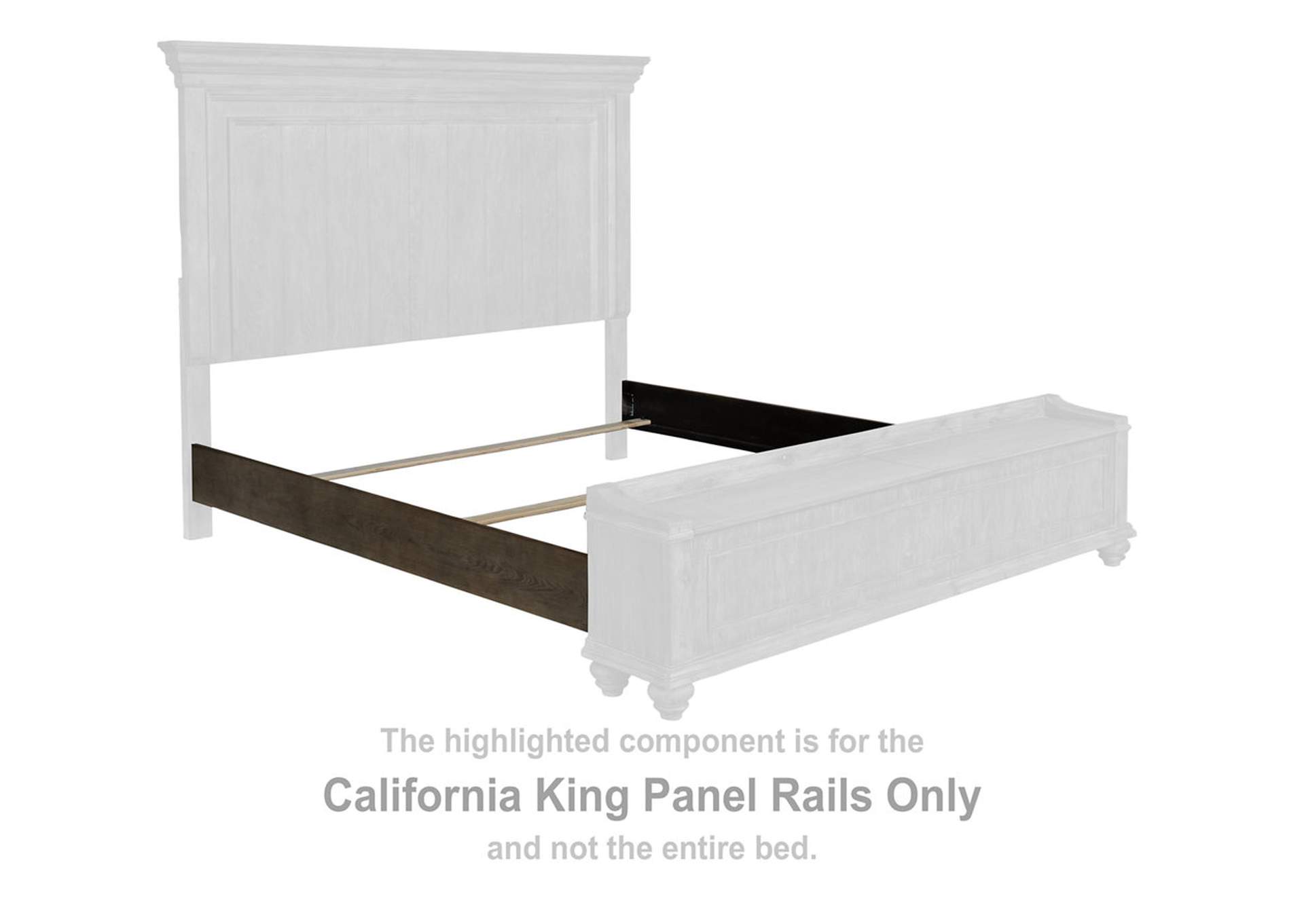 Johnelle California King Upholstered Panel Bed with Storage,Millennium
