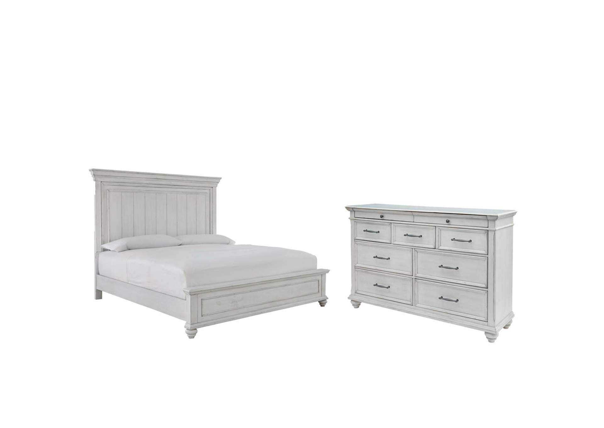 Kanwyn Queen Panel Bed with Dresser,Benchcraft