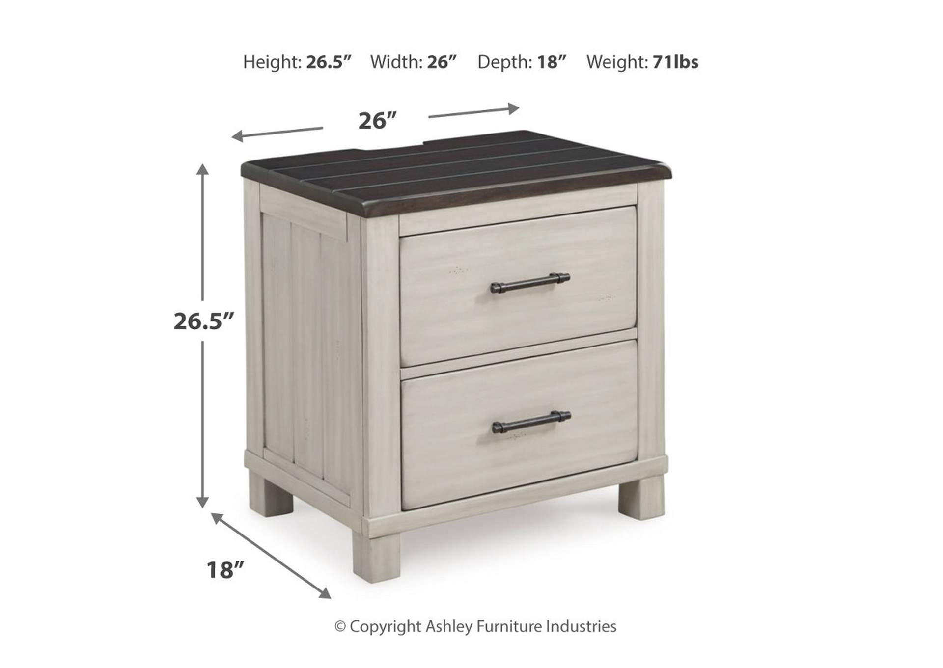 Darborn Nightstand,Signature Design By Ashley