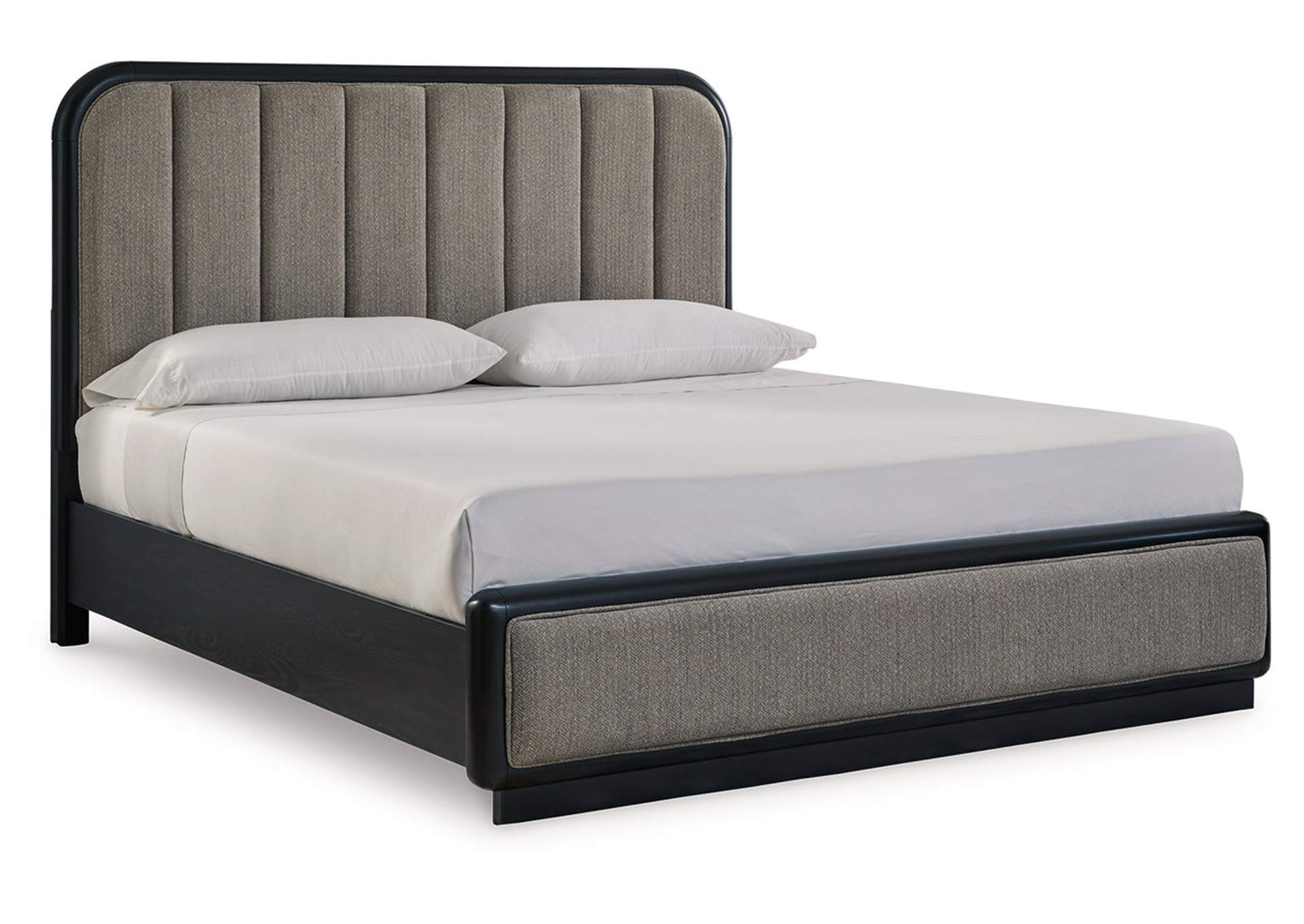 Rowanbeck King Upholstered Panel Bed,Signature Design By Ashley