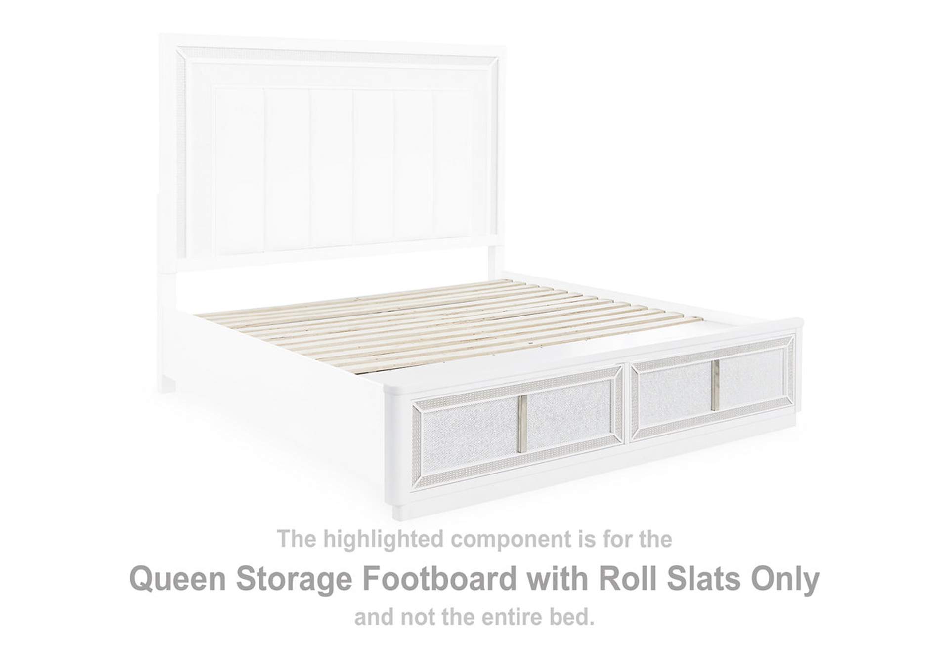 Chalanna Queen Upholstered Storage Bed,Signature Design By Ashley