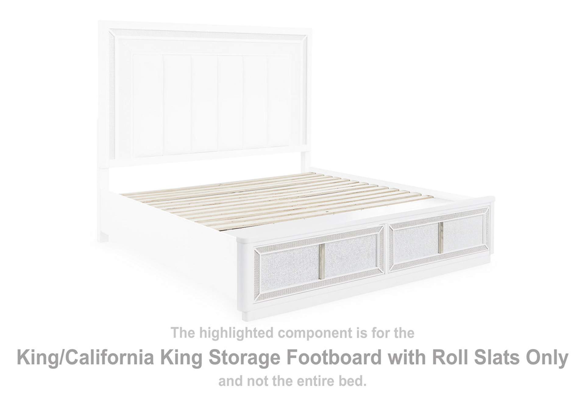 Chalanna California King Upholstered Storage Bed,Signature Design By Ashley