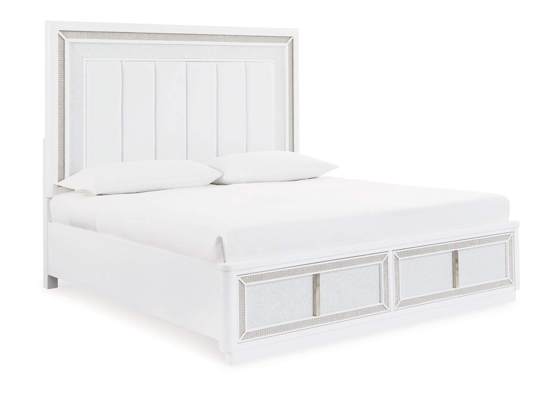 Chalanna Queen Upholstered Storage Bed,Signature Design By Ashley