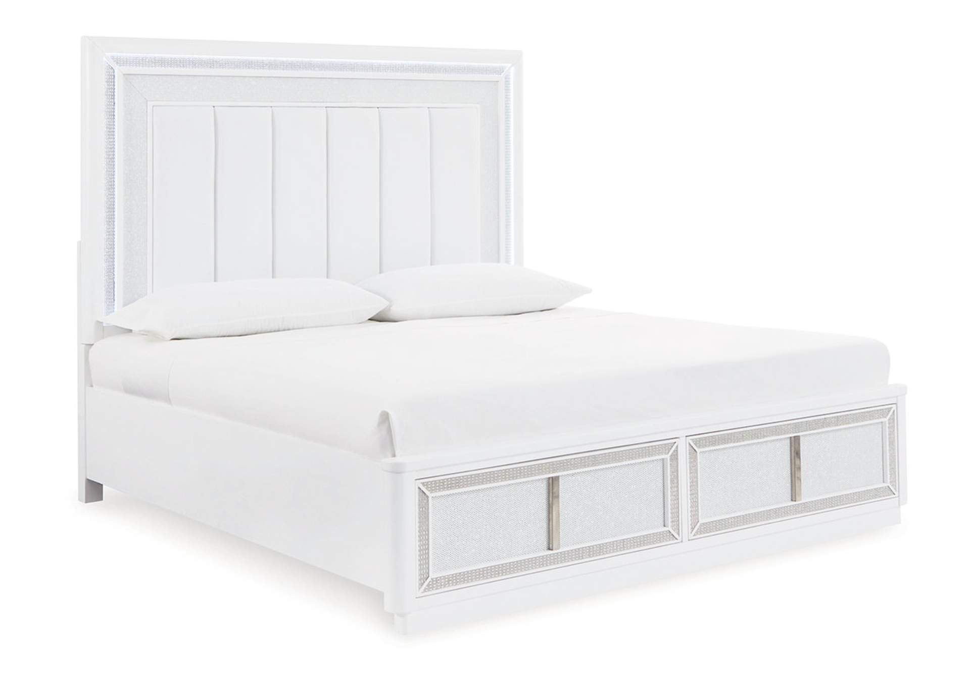 Chalanna Queen Upholstered Storage Bed,Signature Design By Ashley