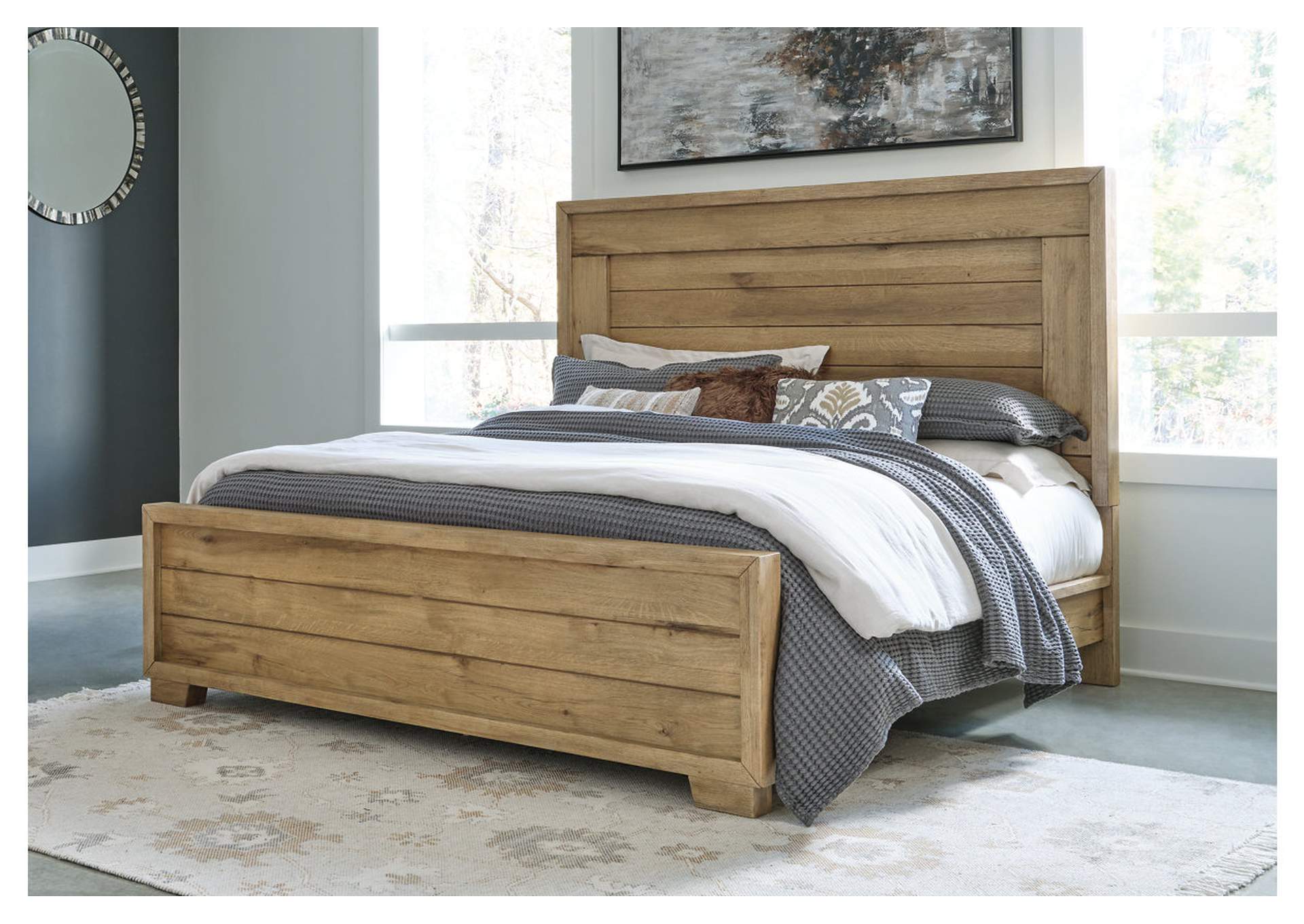 Galliden California King Panel Bed,Signature Design By Ashley