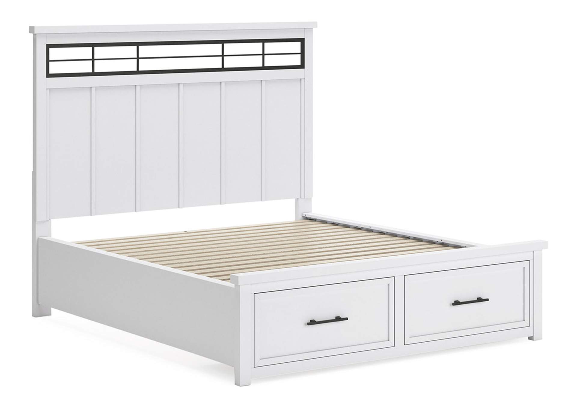 Ashbryn California King Panel Storage Bed,Benchcraft