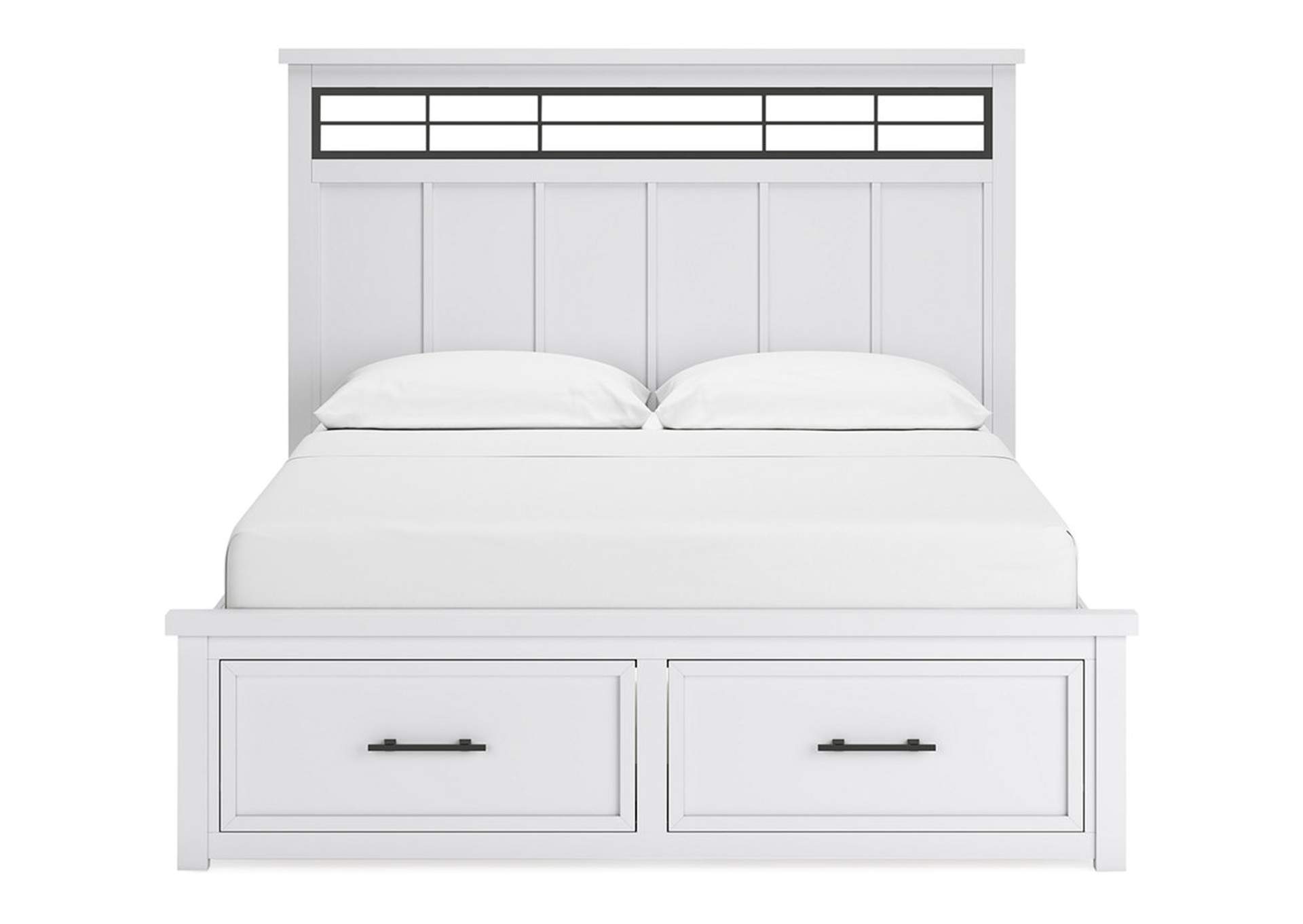 Ashbryn California King Panel Storage Bed,Benchcraft