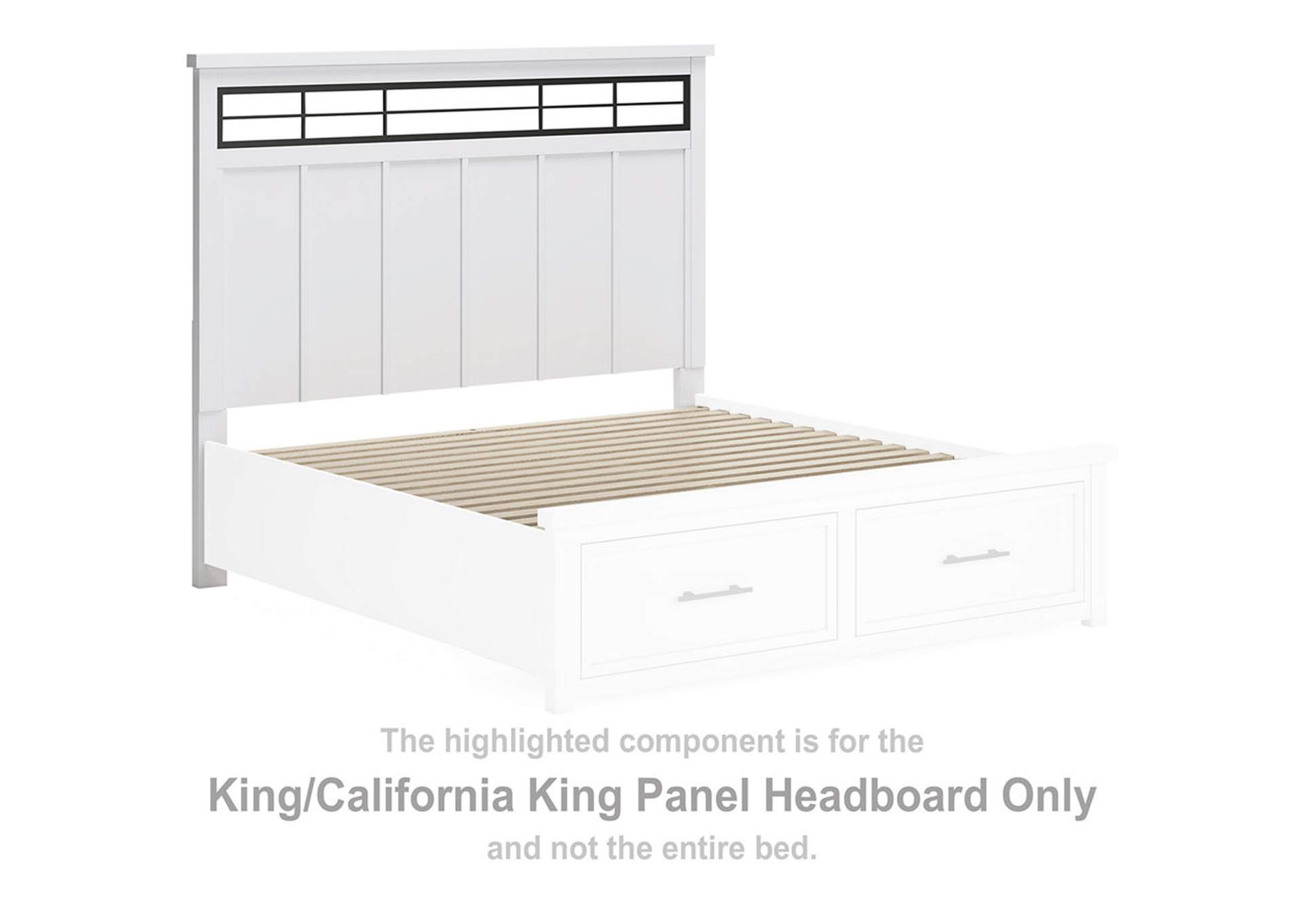 Ashbryn California King Panel Storage Bed,Benchcraft
