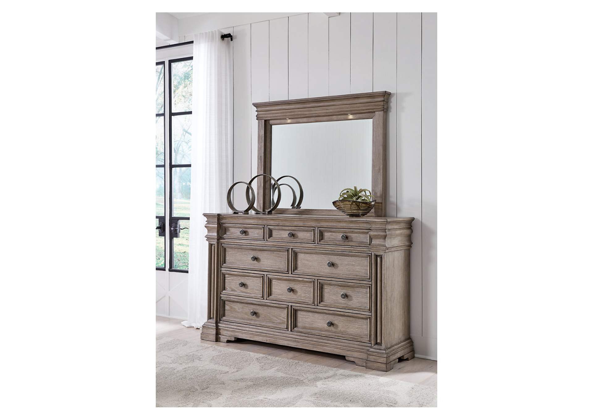 Blairhurst Queen Panel Bed, Dresser and Mirror,Signature Design By Ashley