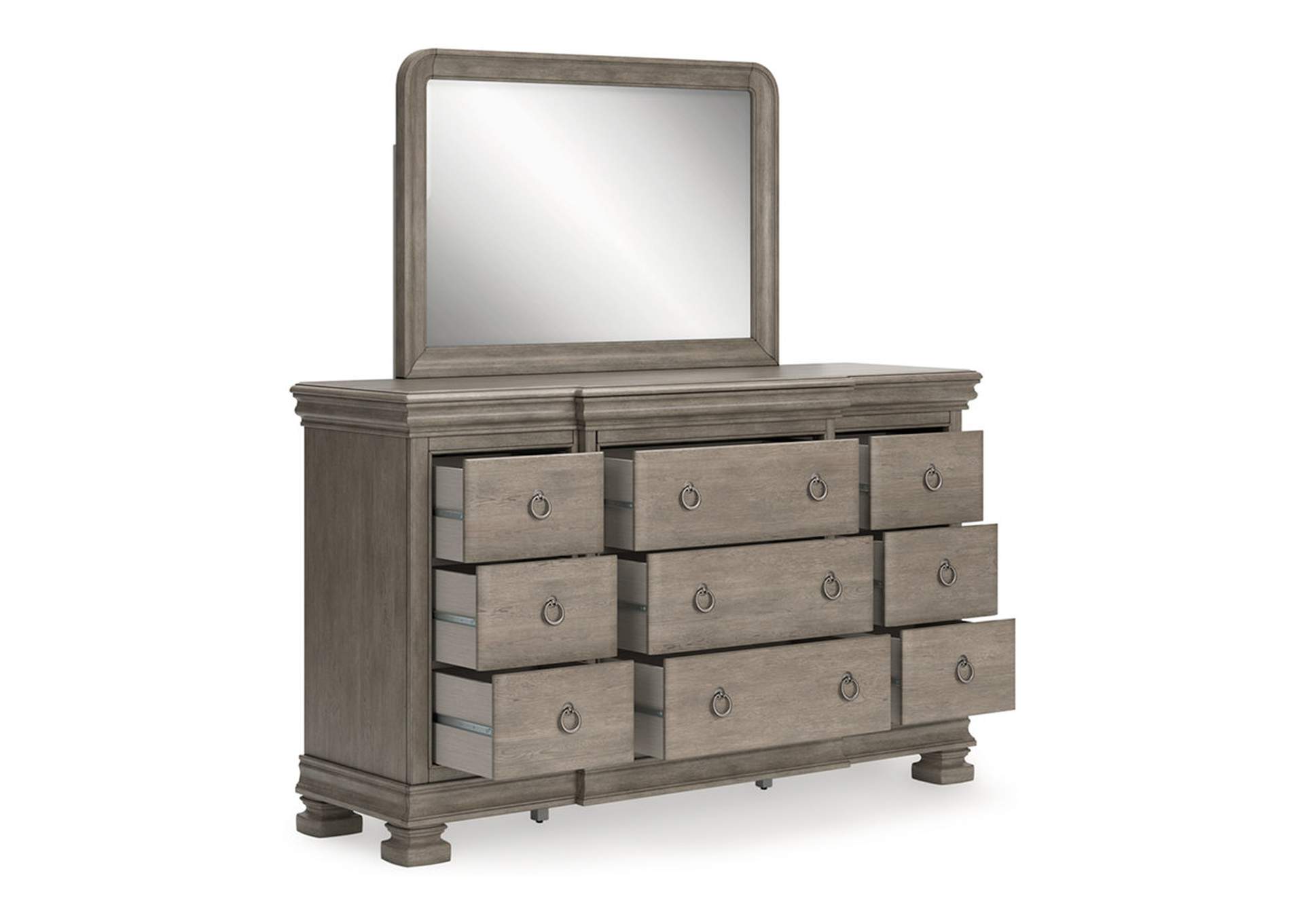 Lexorne Dresser and Mirror,Signature Design By Ashley