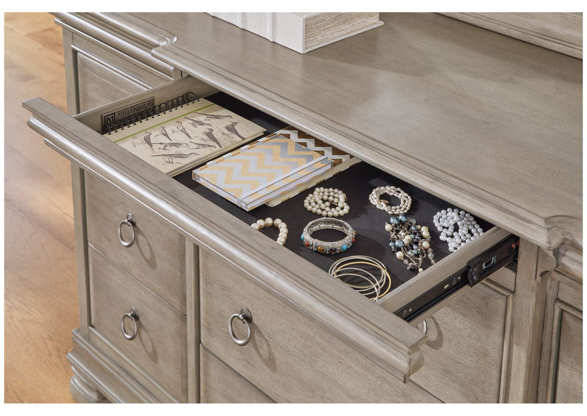 Lexorne Dresser and Mirror,Signature Design By Ashley