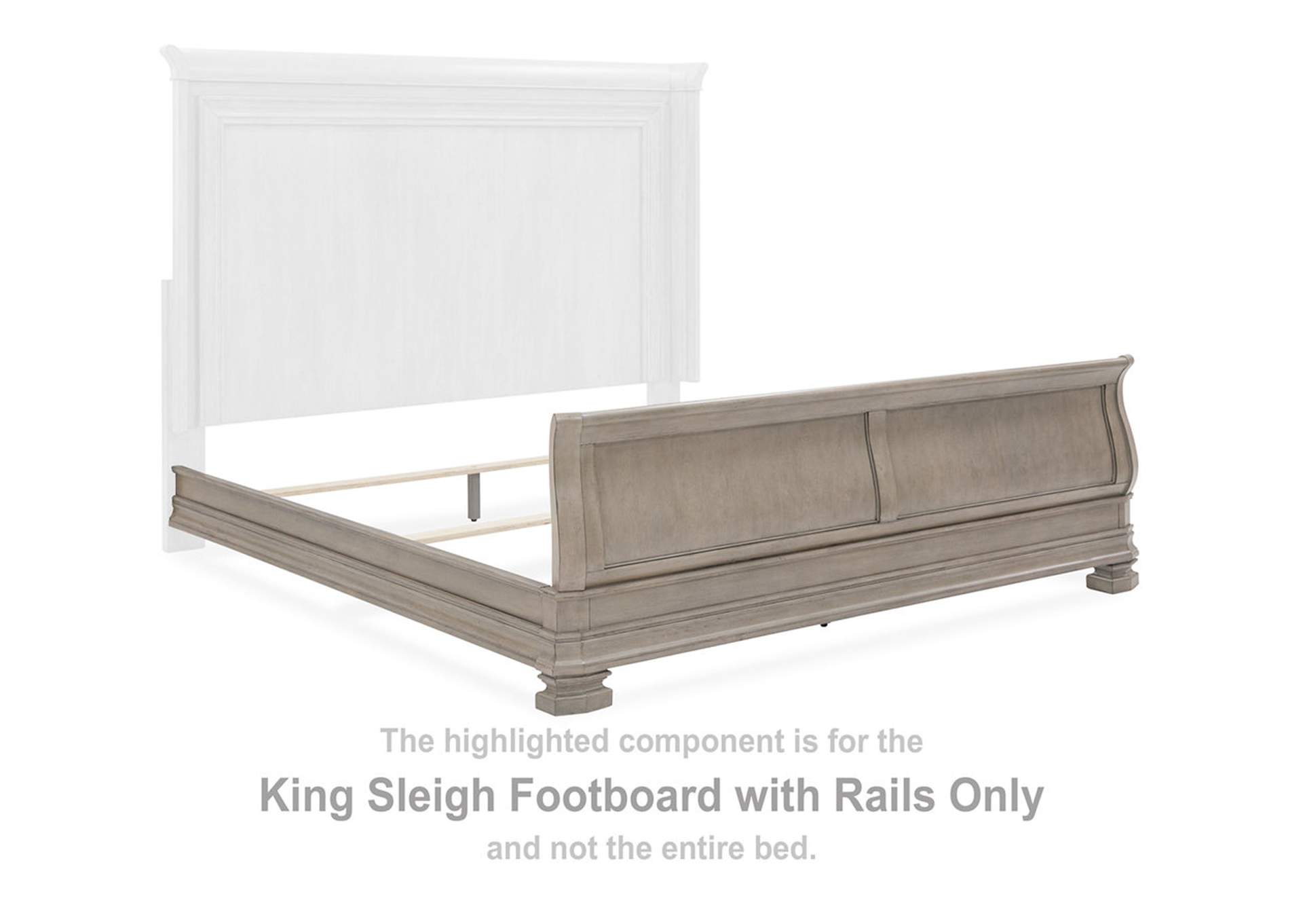 Lexorne King Sleigh Bed,Signature Design By Ashley