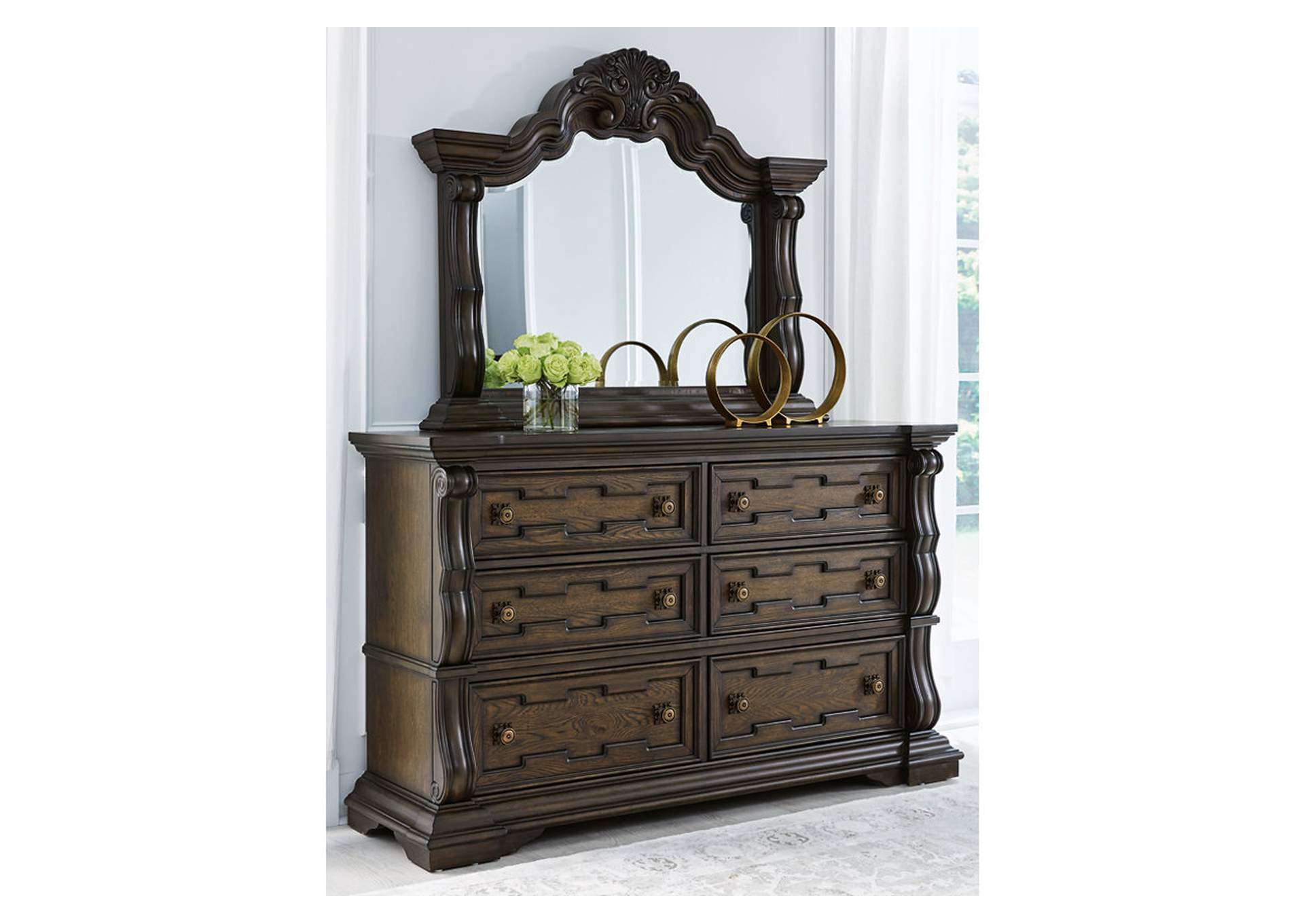 Maylee Dresser and Mirror,Signature Design By Ashley