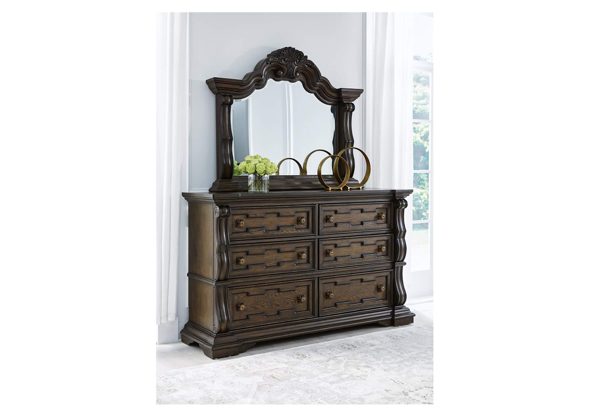 Maylee Dresser and Mirror,Signature Design By Ashley