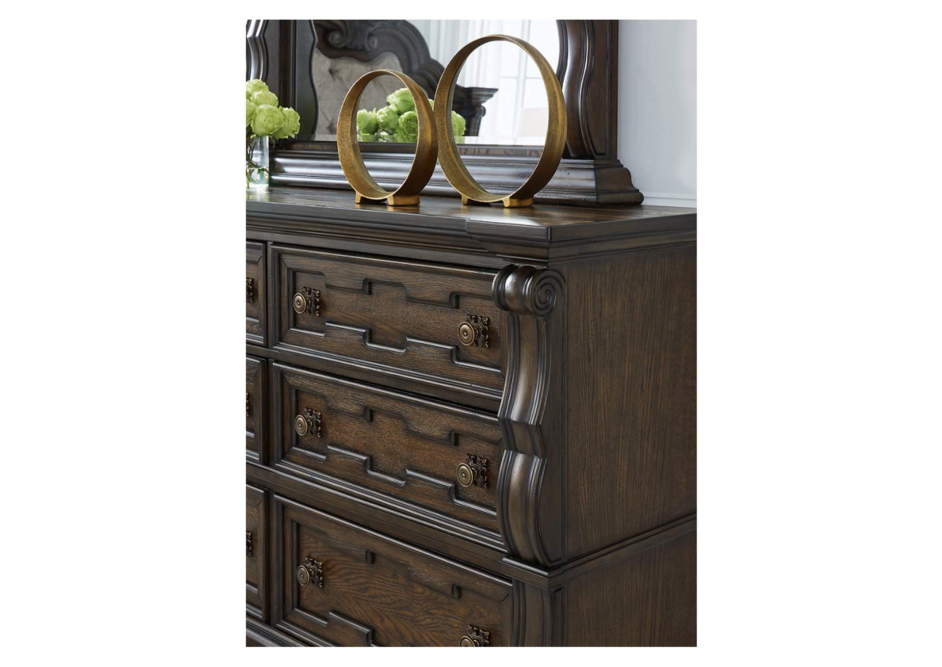 Maylee Dresser and Mirror,Signature Design By Ashley