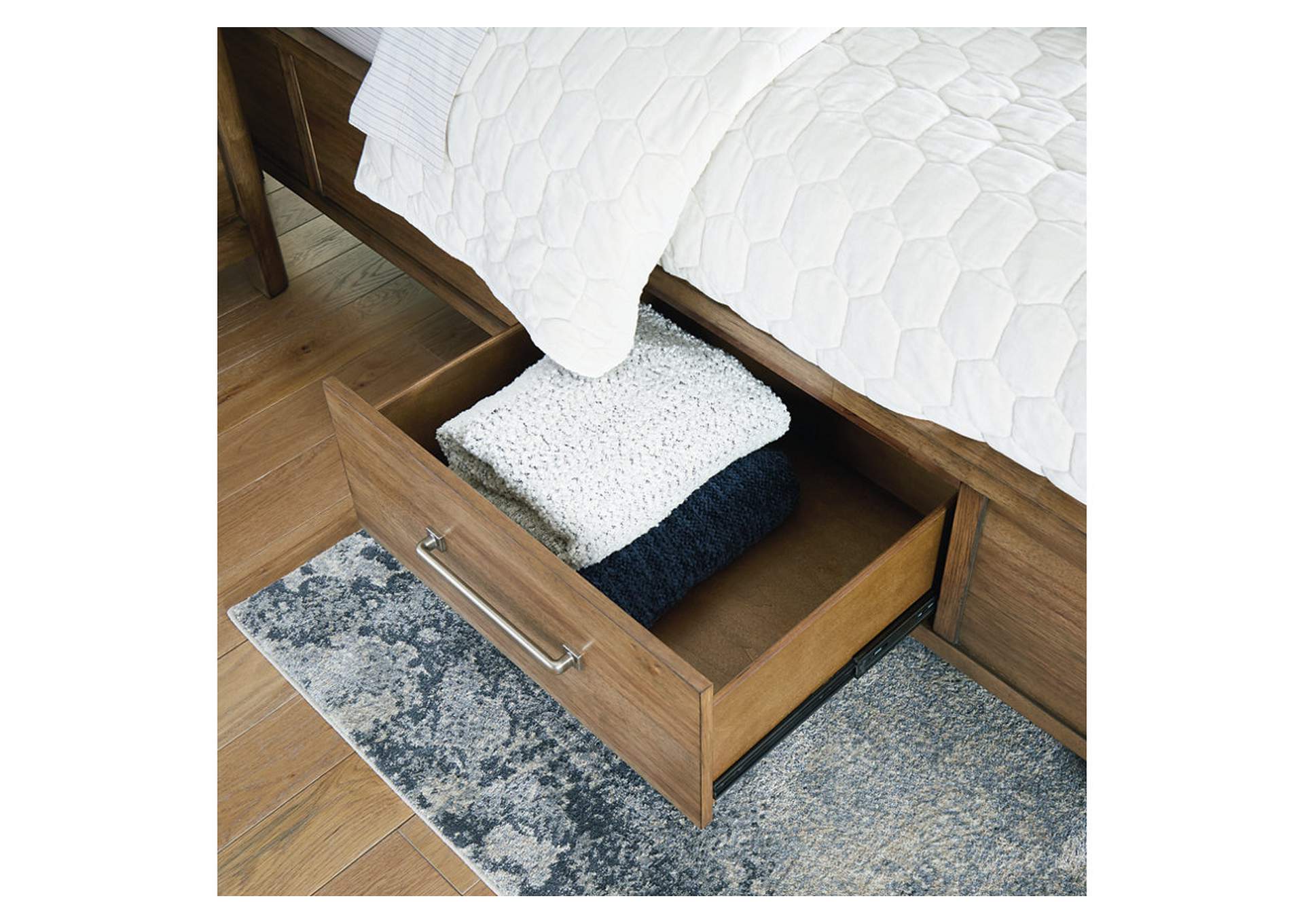 Cabalynn King Panel Bed with Storage,Signature Design By Ashley