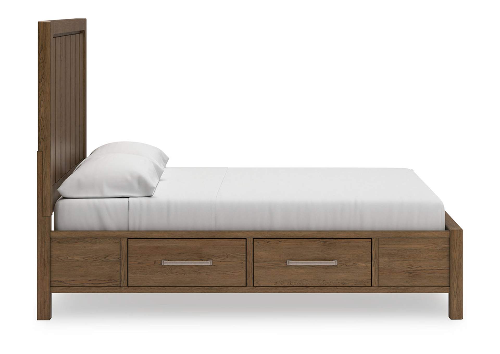 Cabalynn King Panel Bed with Storage, Dresser and Mirror,Signature Design By Ashley