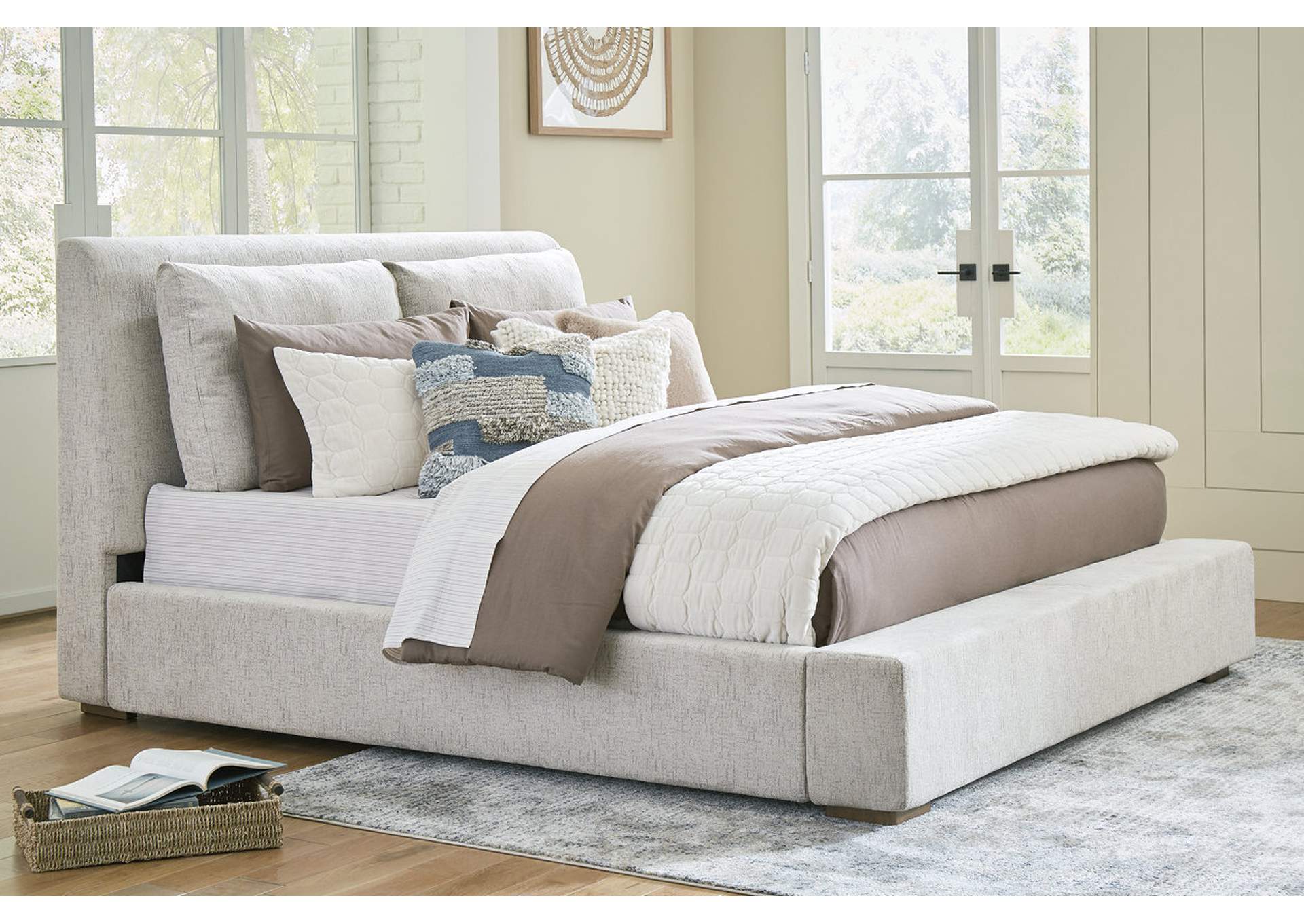 Cabalynn Queen Upholstered Bed,Signature Design By Ashley