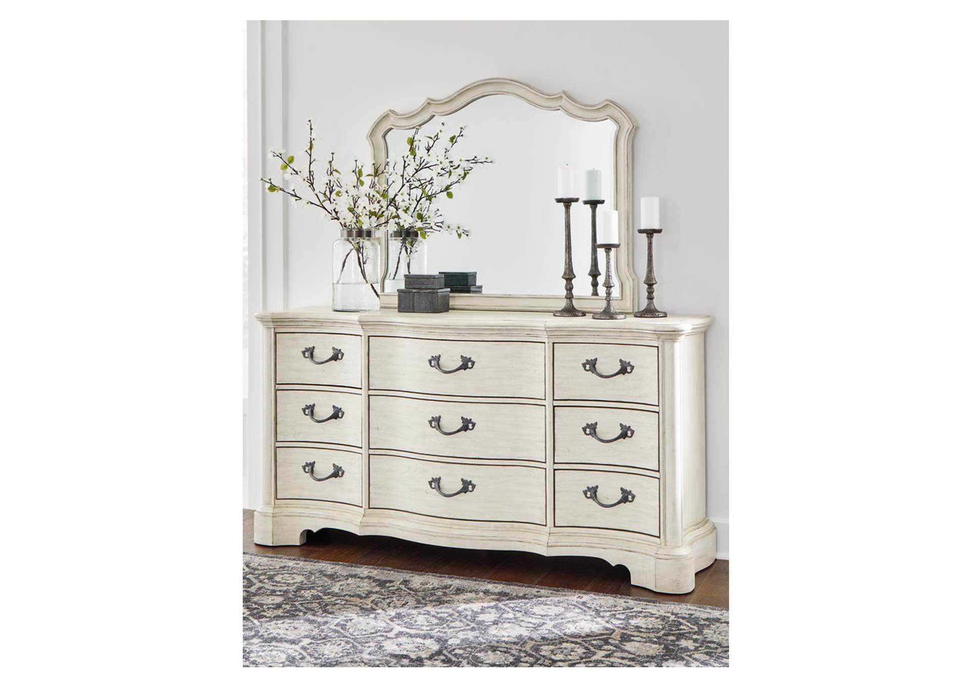 Arlendyne Dresser and Mirror,Signature Design By Ashley