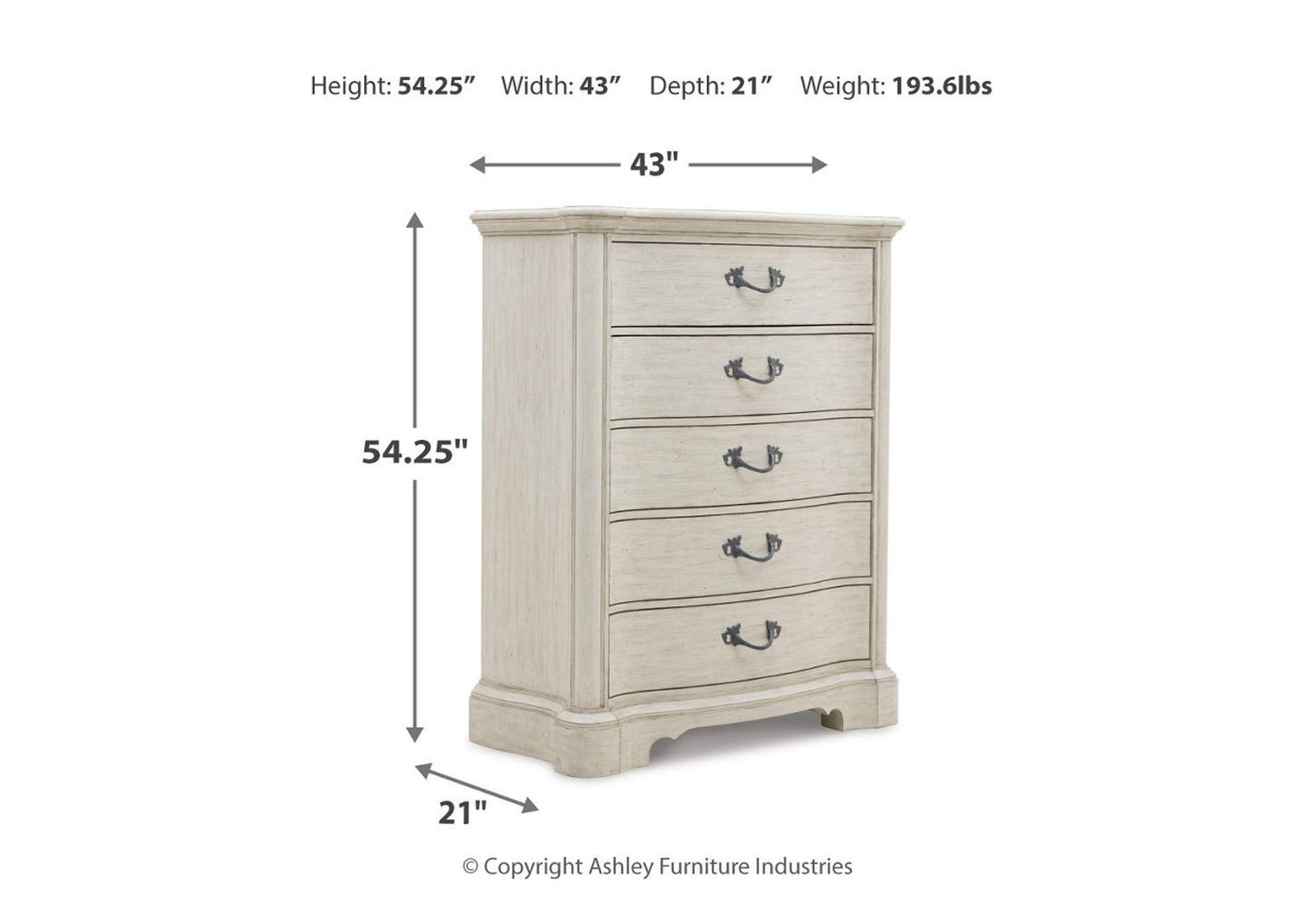 Arlendyne California King Upholstered Bed with Mirrored Dresser, Chest and 2 Nightstands,Signature Design By Ashley