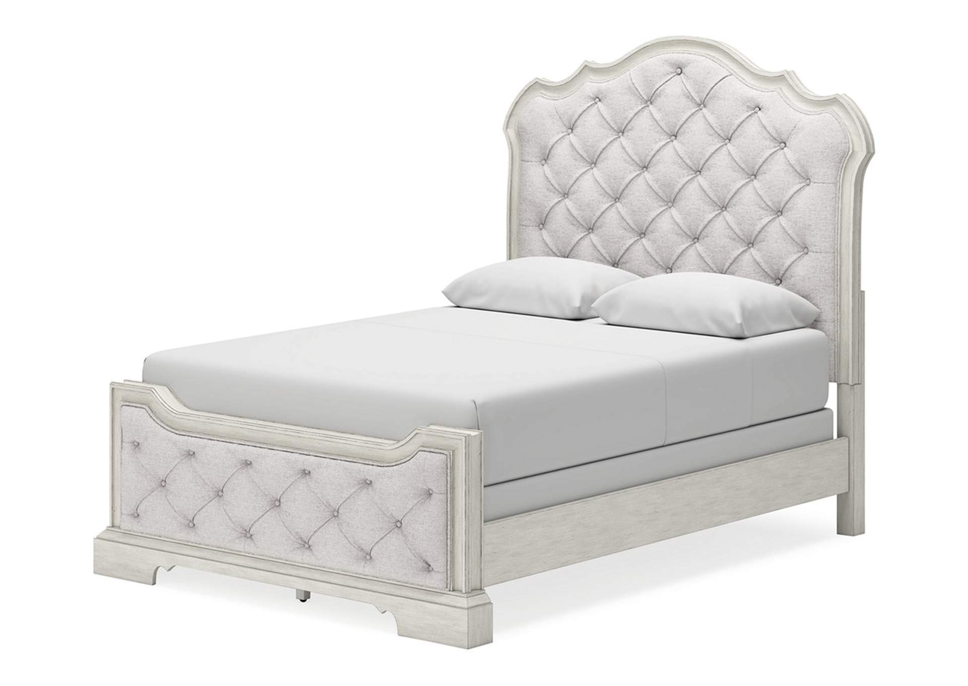 Arlendyne Queen Upholstered Bed, Dresser and Mirror,Signature Design By Ashley