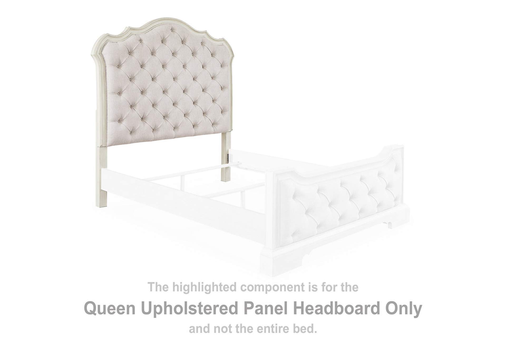 Arlendyne Queen Upholstered Bed, Dresser and Mirror,Signature Design By Ashley