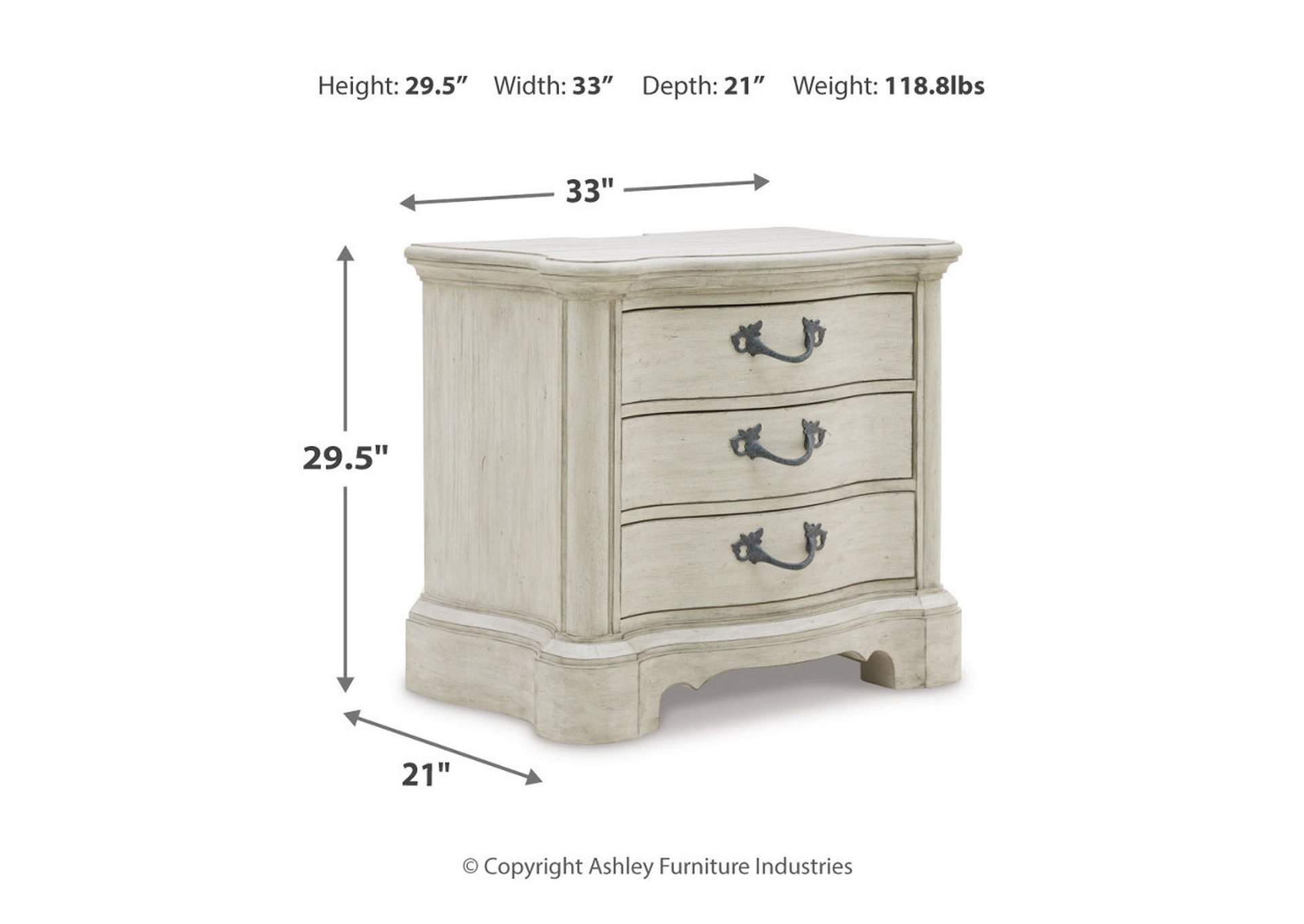 Arlendyne California King Upholstered Bed with Mirrored Dresser, Chest and Nightstand,Signature Design By Ashley