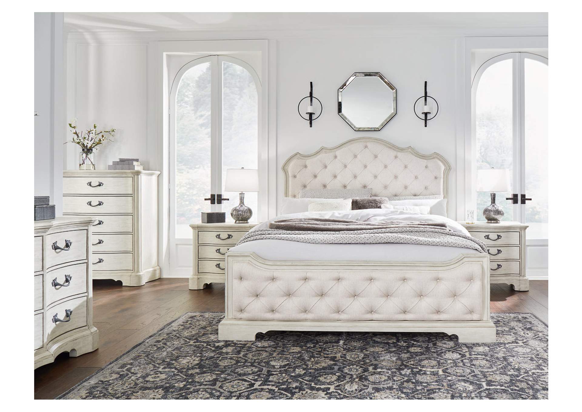 Arlendyne King Upholstered Bed,Signature Design By Ashley