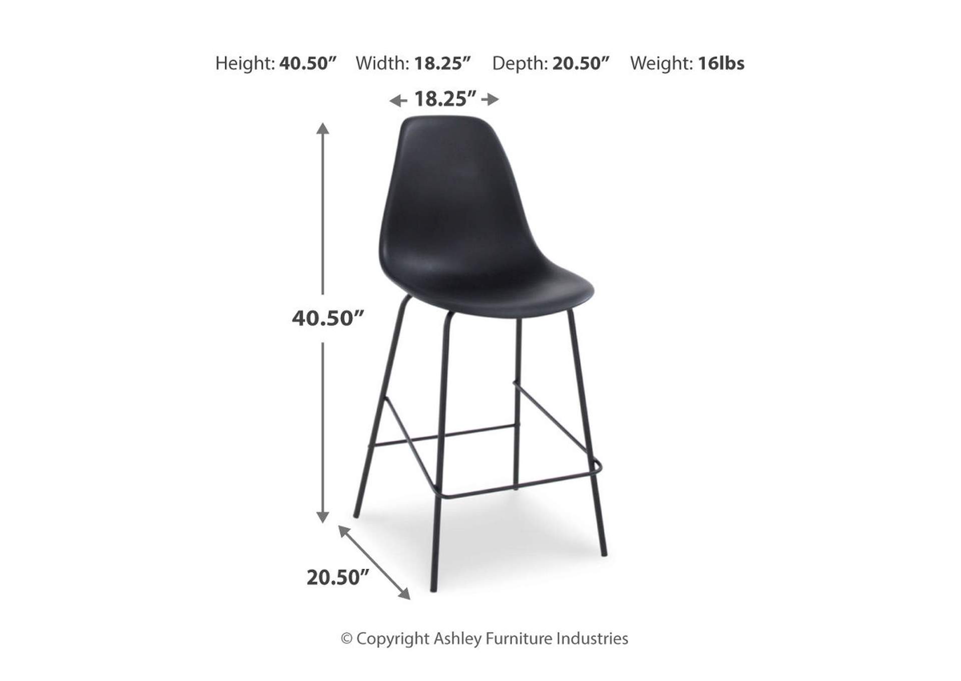 Forestead Counter Height Bar Stool,Signature Design By Ashley