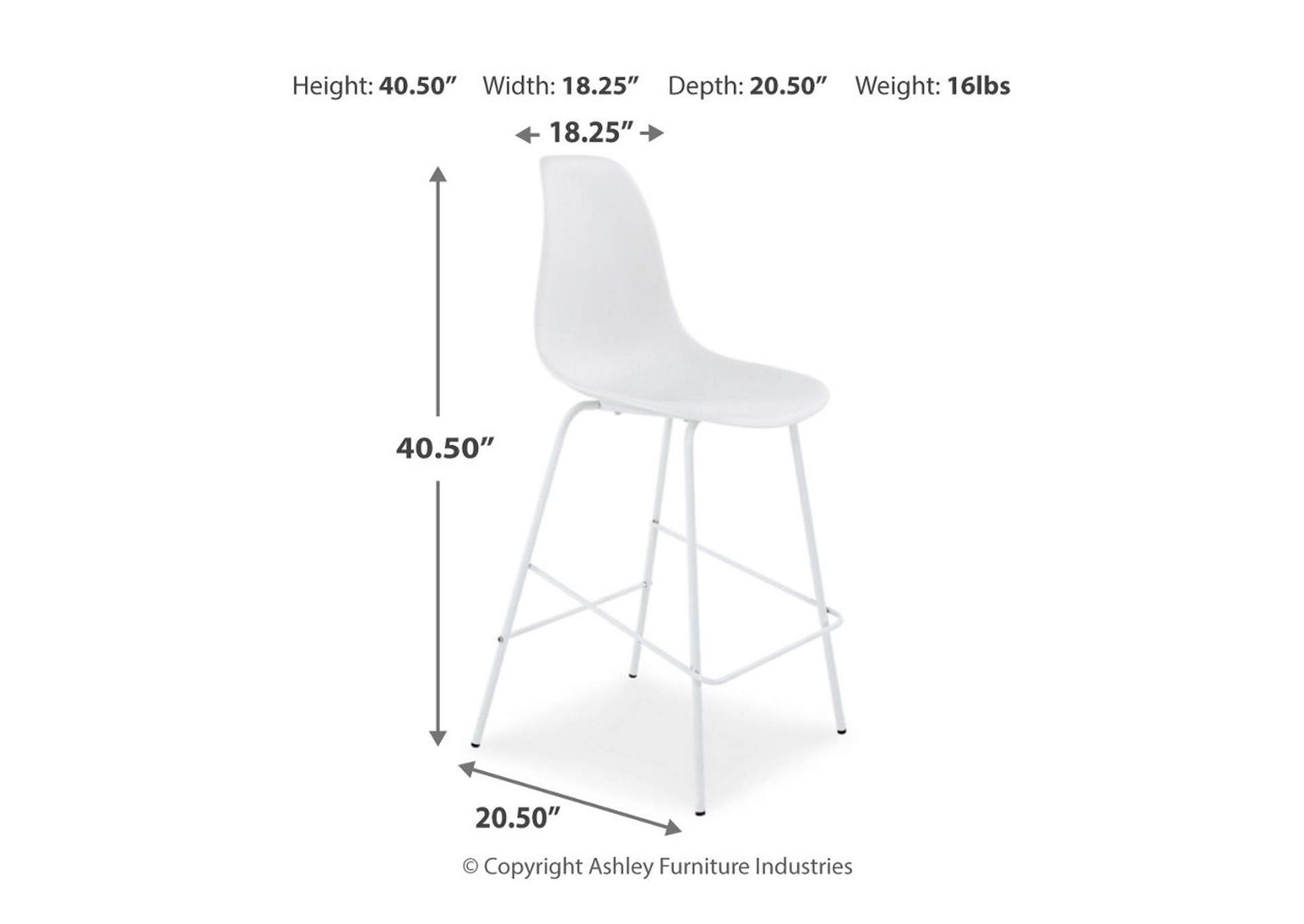 Forestead Counter Height Bar Stool,Signature Design By Ashley