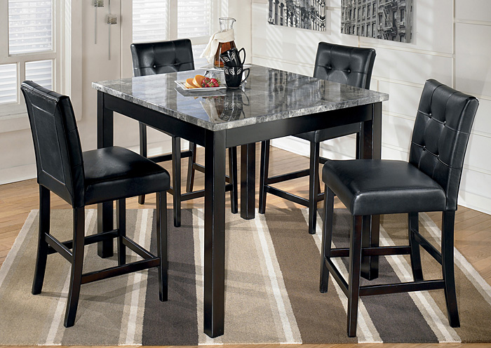 Maysville Square Counter Height 5 Piece Dining Set,ABF Signature Design by Ashley