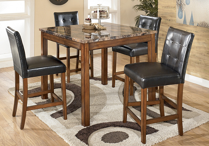 Theo 5 Piece Counter Height Dining Set,ABF Signature Design by Ashley