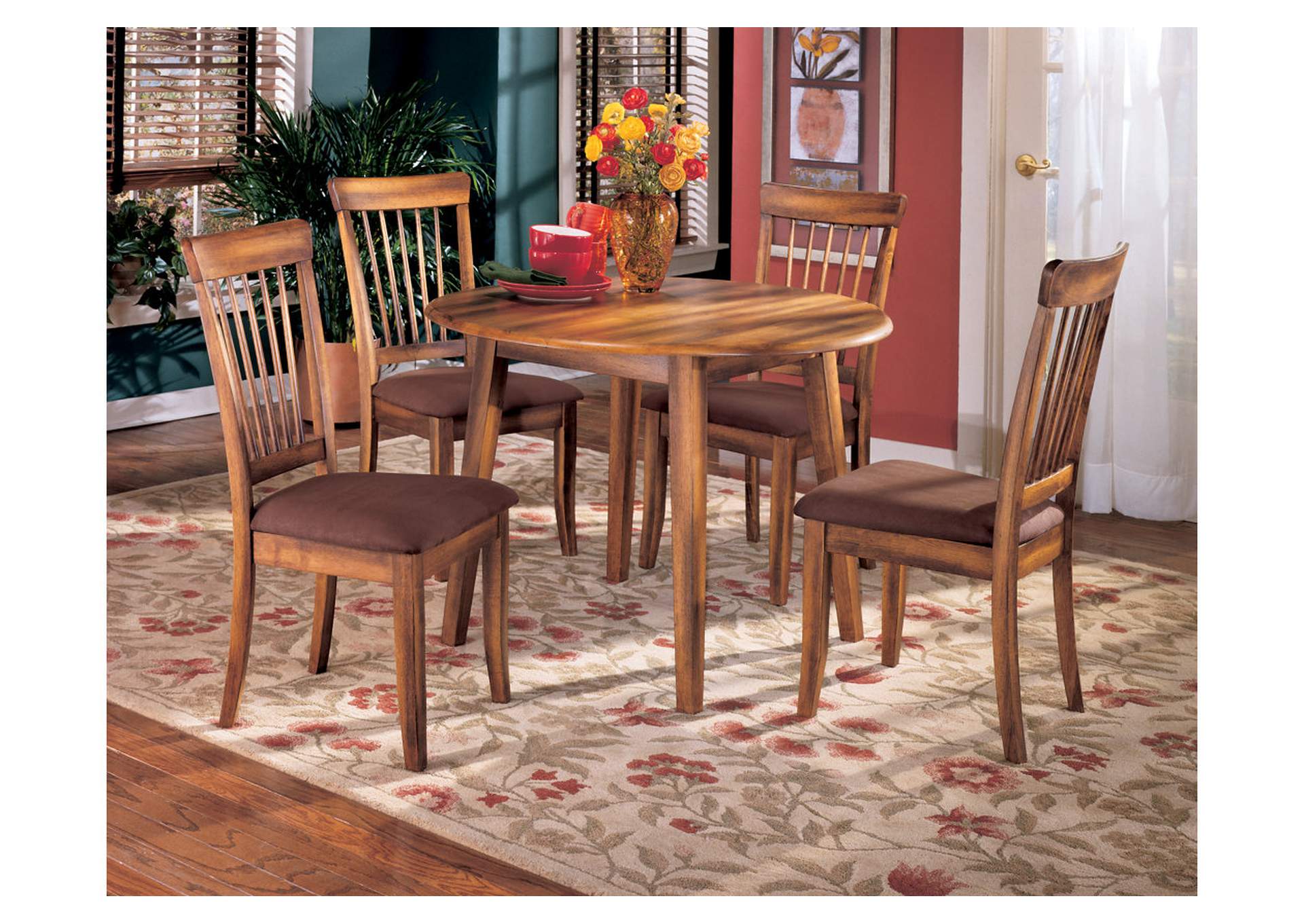 Berringer Dining Table and 4 Chairs,Ashley