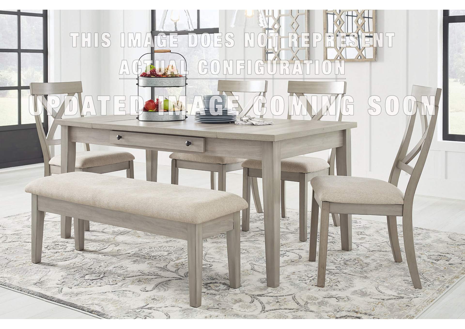 Parellen Dining Table and 4 Chairs Ivan Smith Furniture