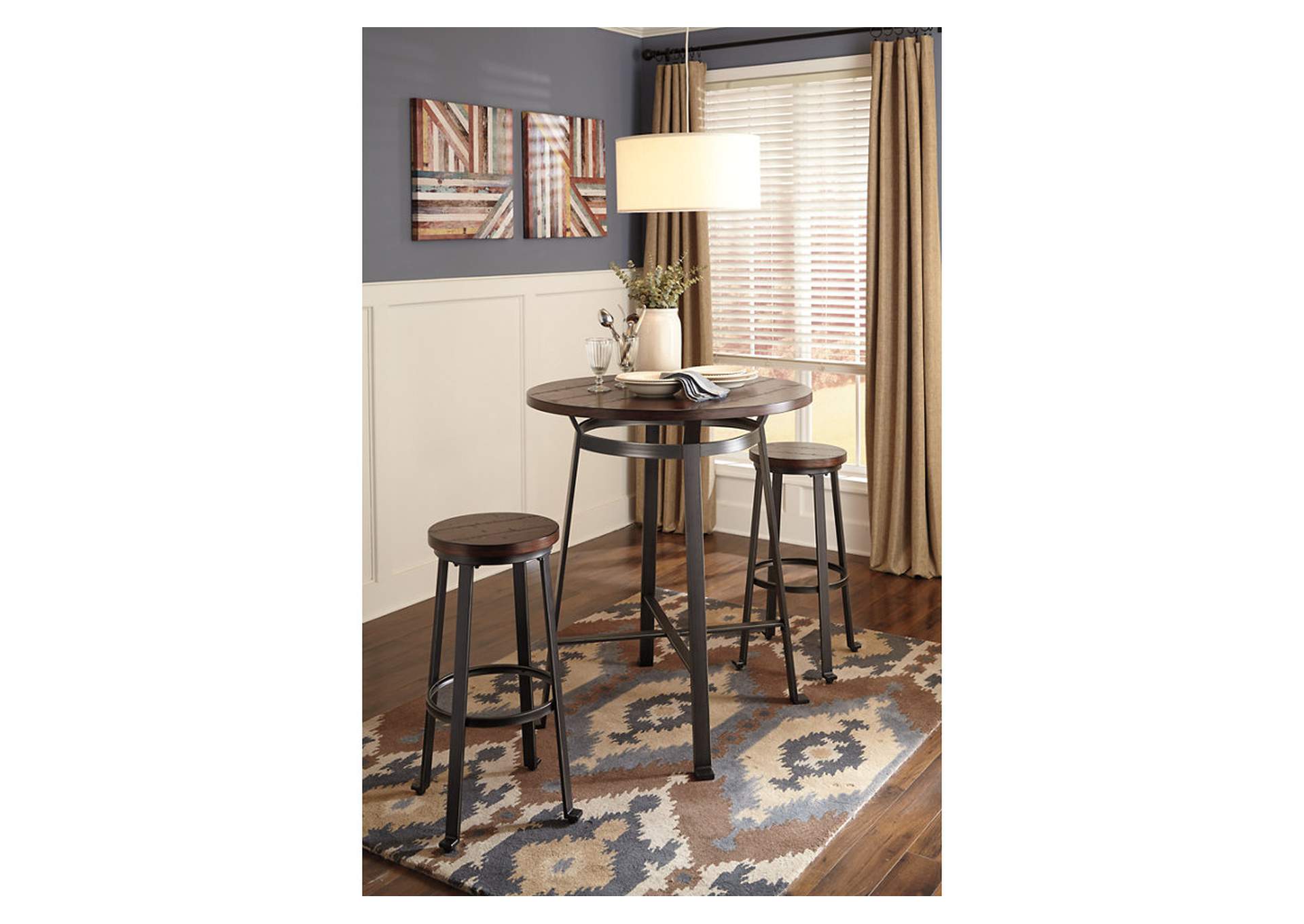 Challiman Bar Height Bar Stool (Set of 2),Direct To Consumer Express